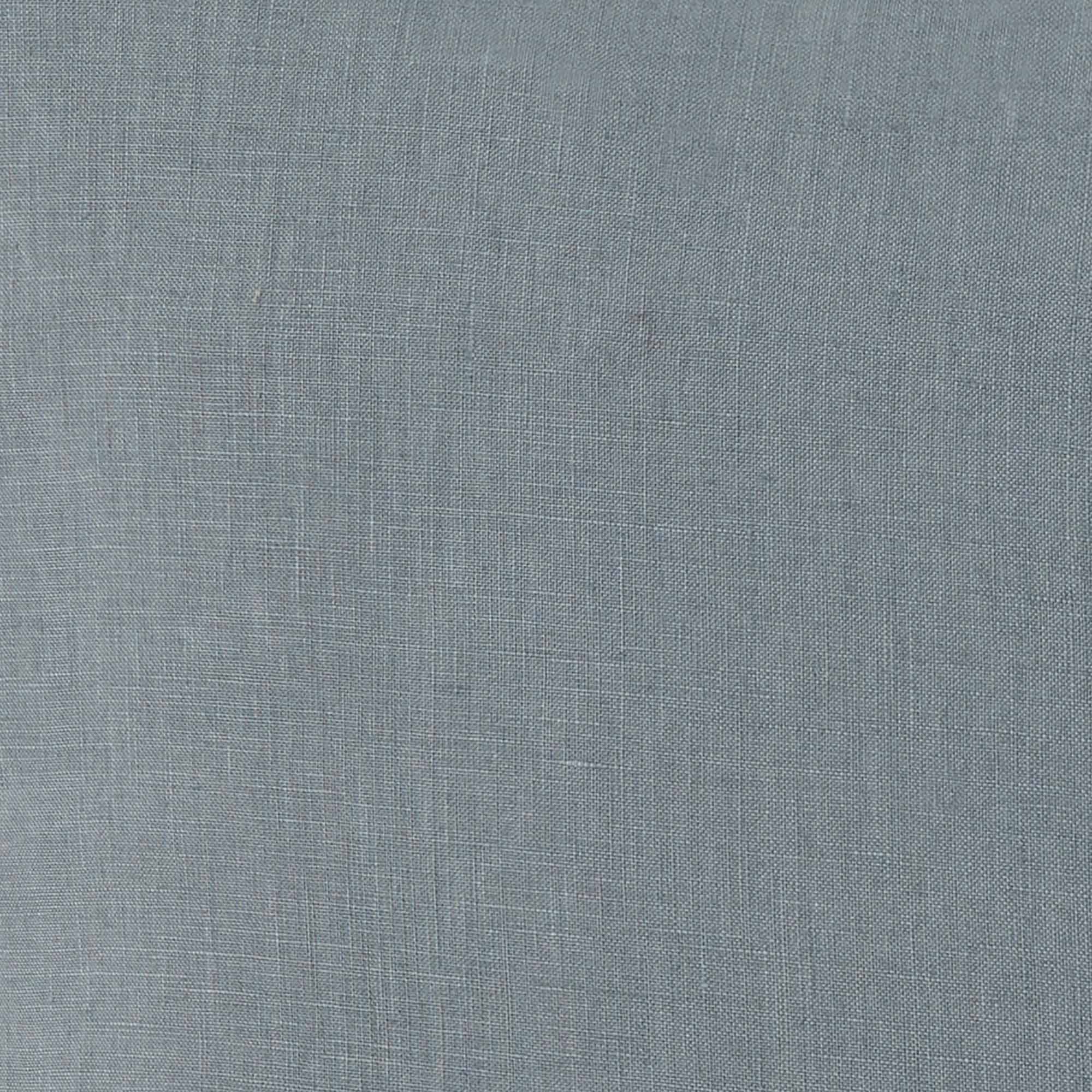 Housse de coussin CARLINA Vert de gris et bourdon noir