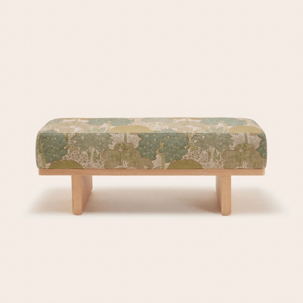 Banc ANCA alisia naturel et vert