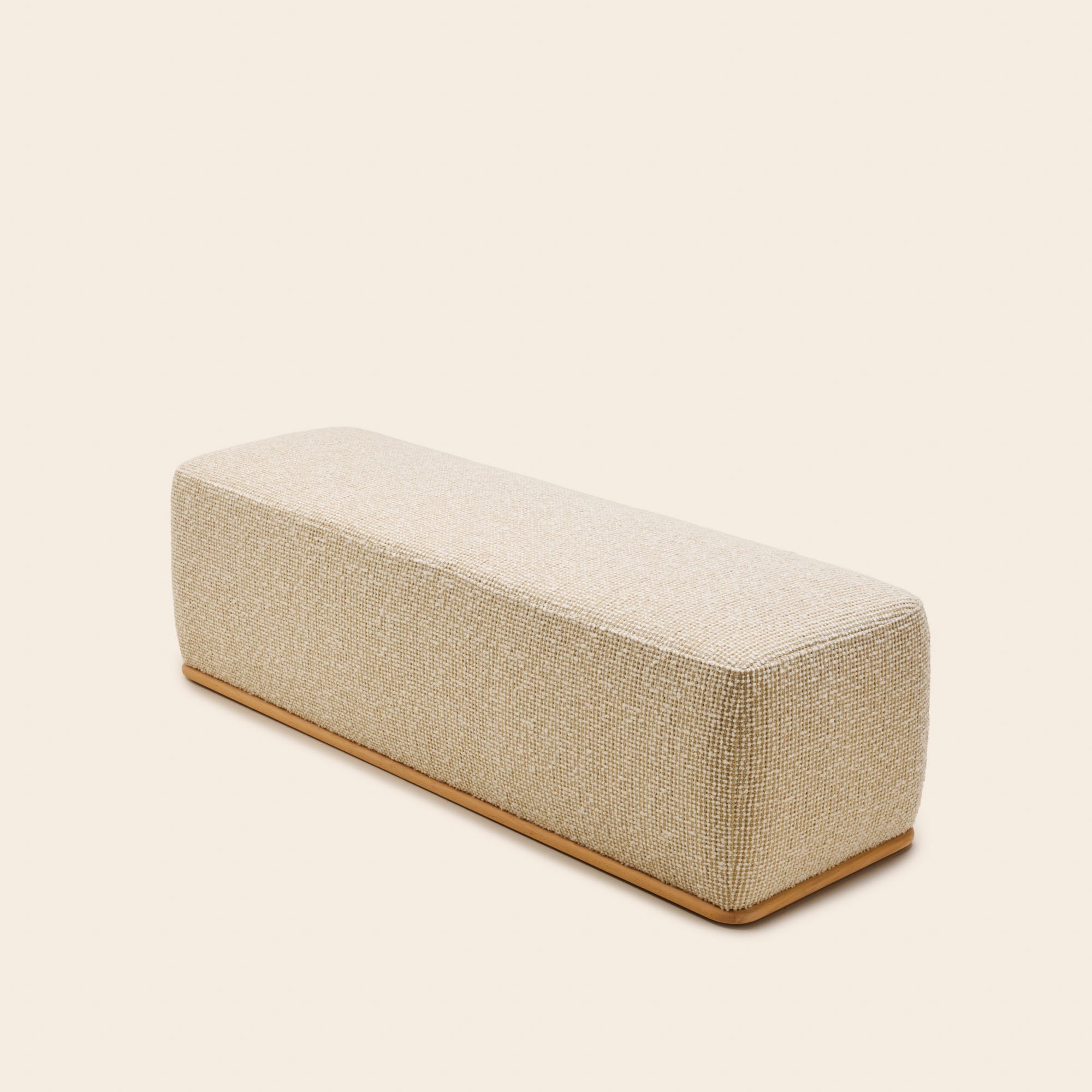 Banc ARNEL pietro ivoire et naturel