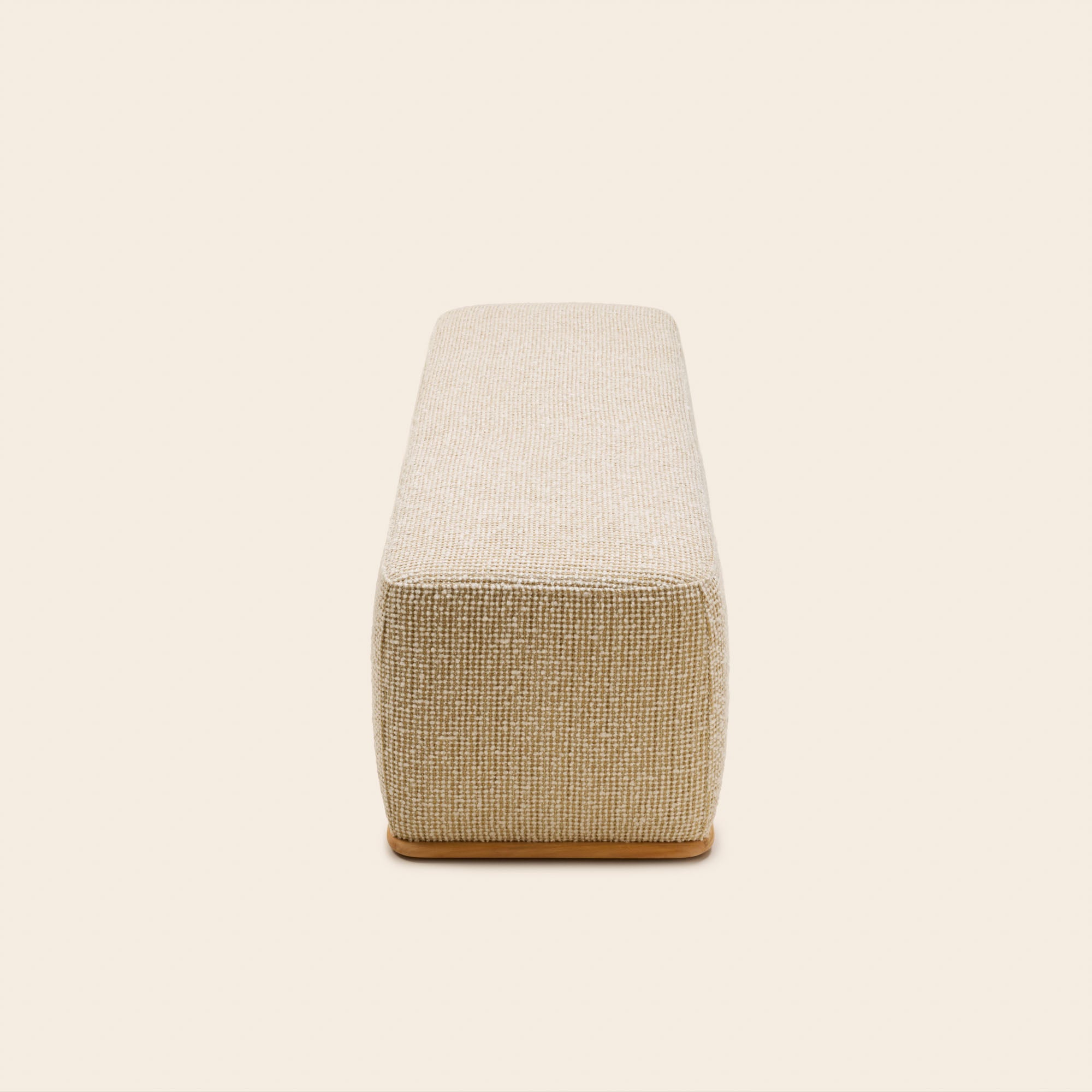 Banc ARNEL pietro ivoire et naturel
