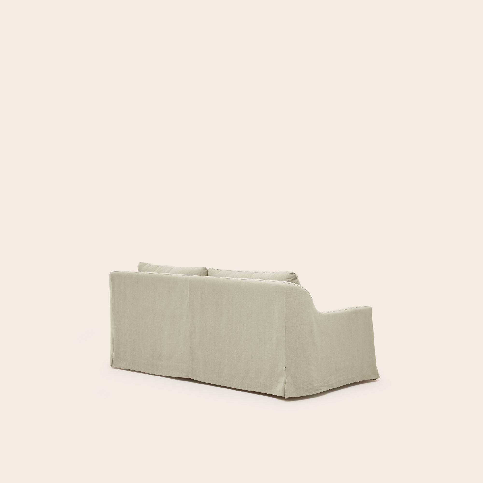 Divano CLARIBEL da 2,5 posti in calda tela beige