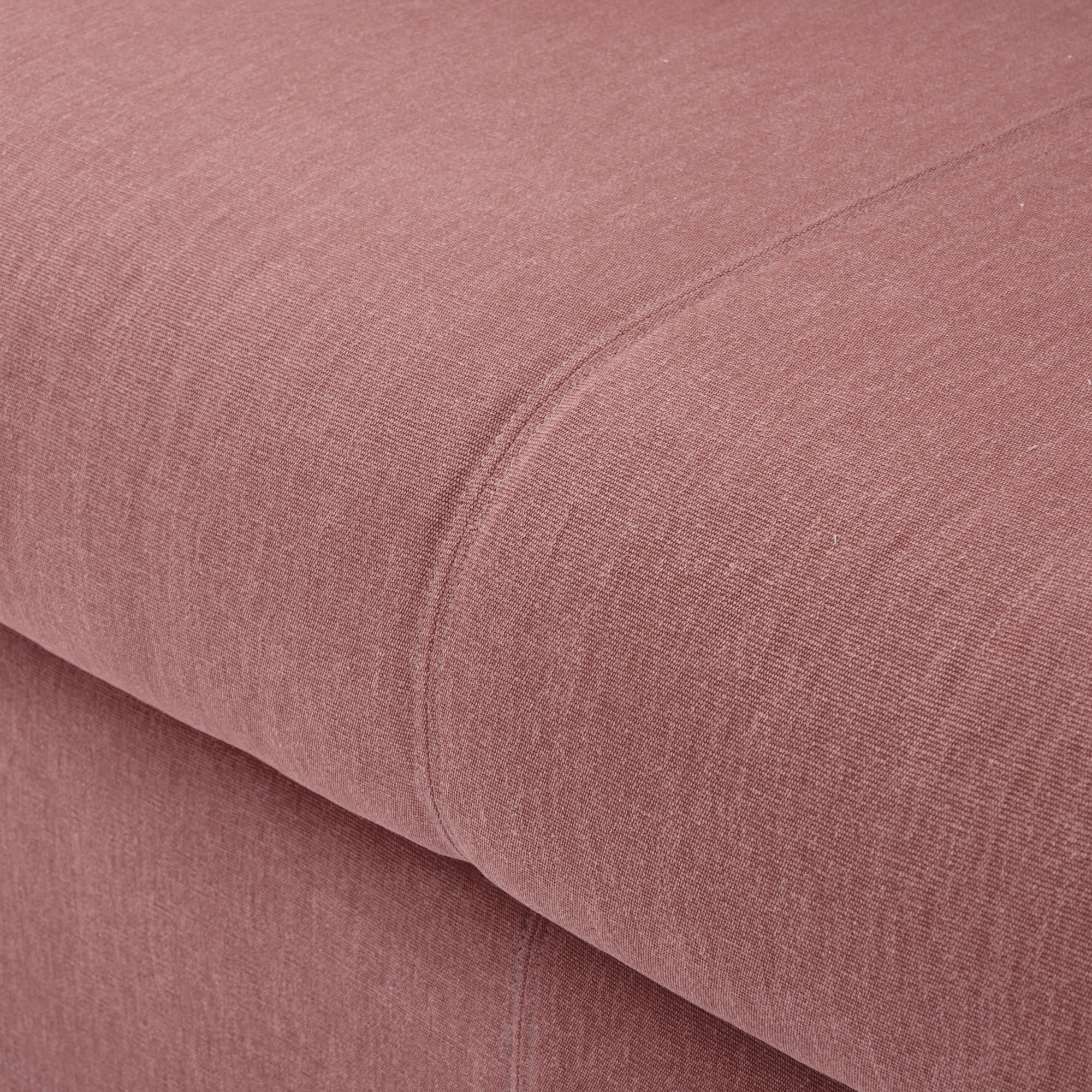 2,5-Sitzer-Sofa CLARIBEL altrosa Canvas