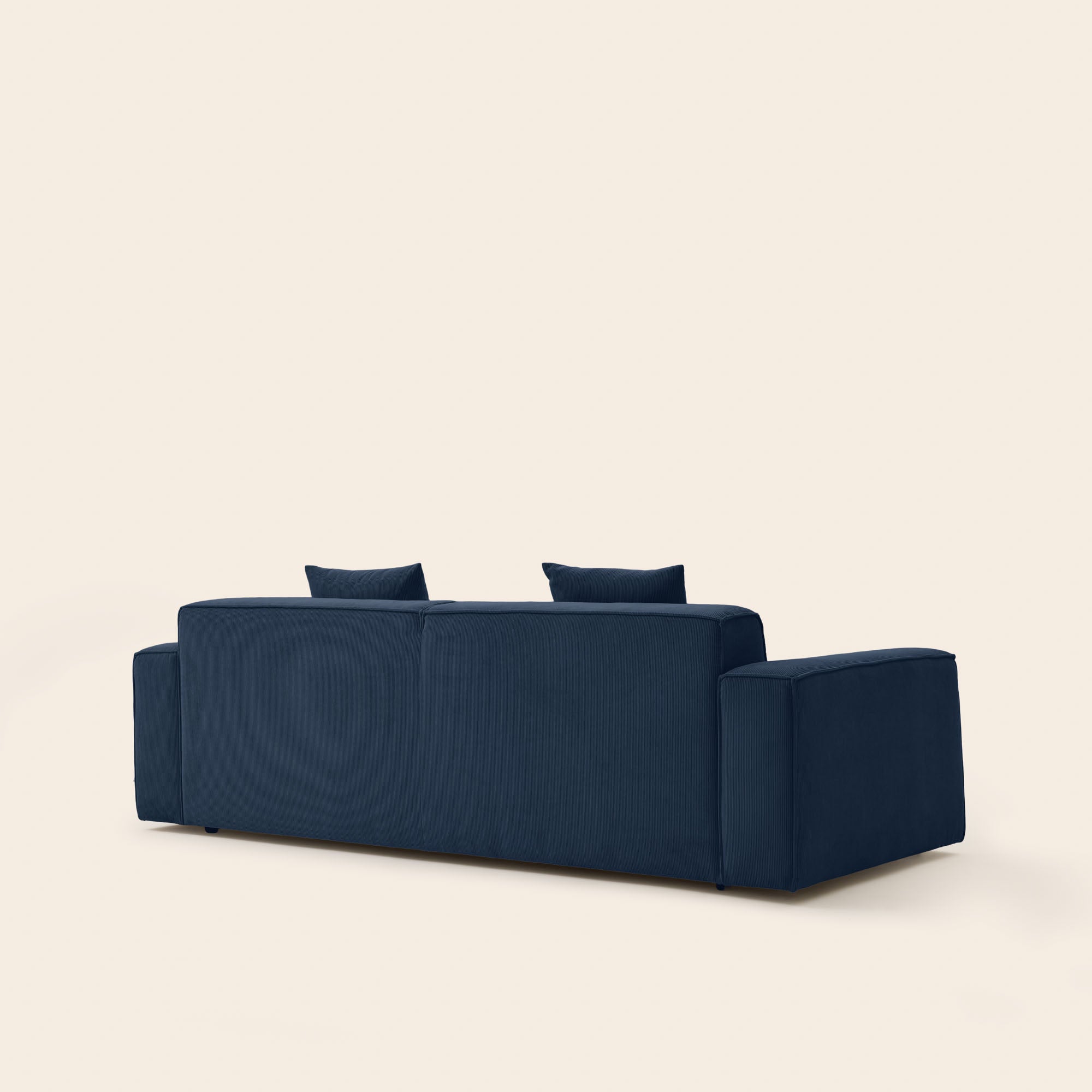 Divano 2,5 posti DYONIS blu notte