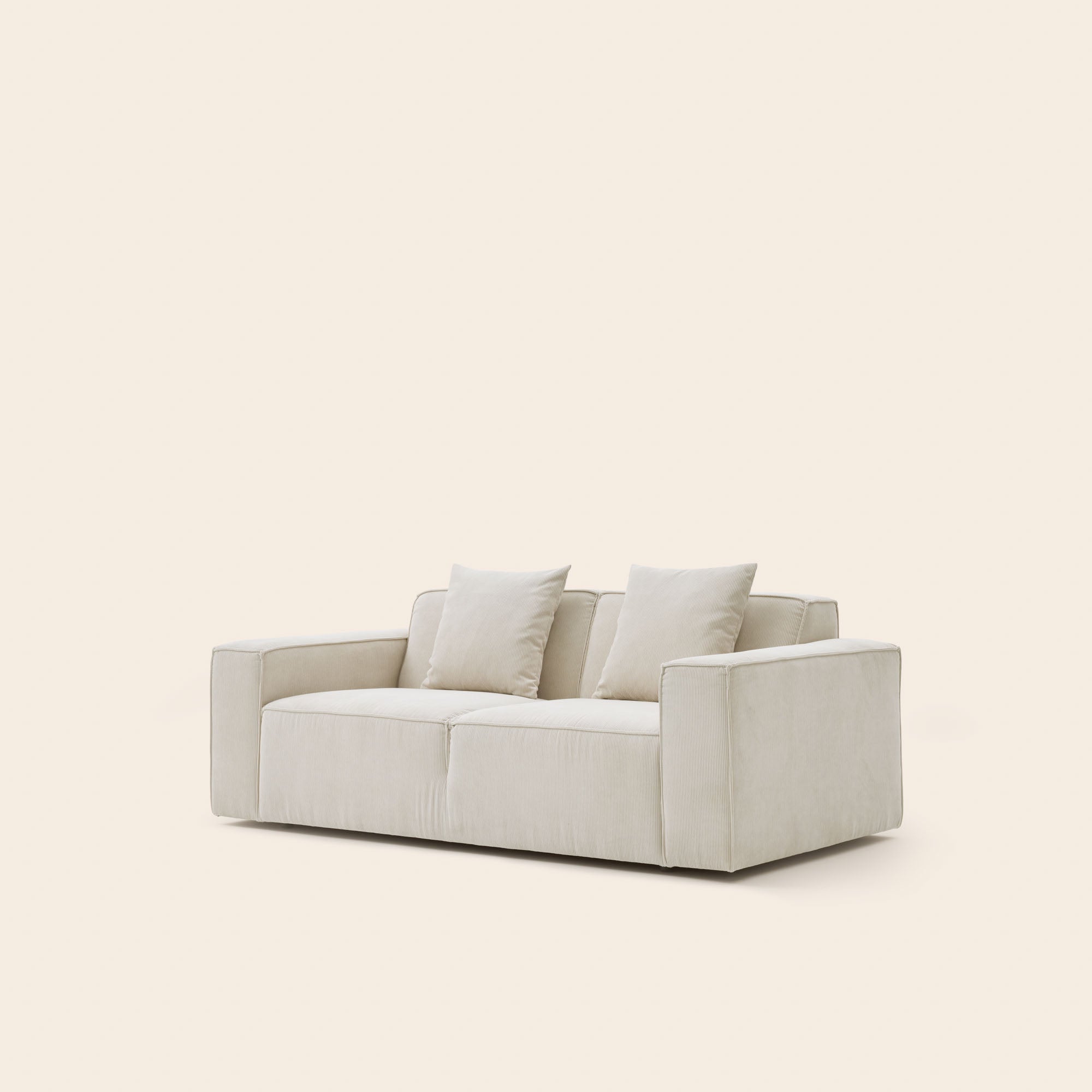 DYONIS kalkstenen 2-zitsbank