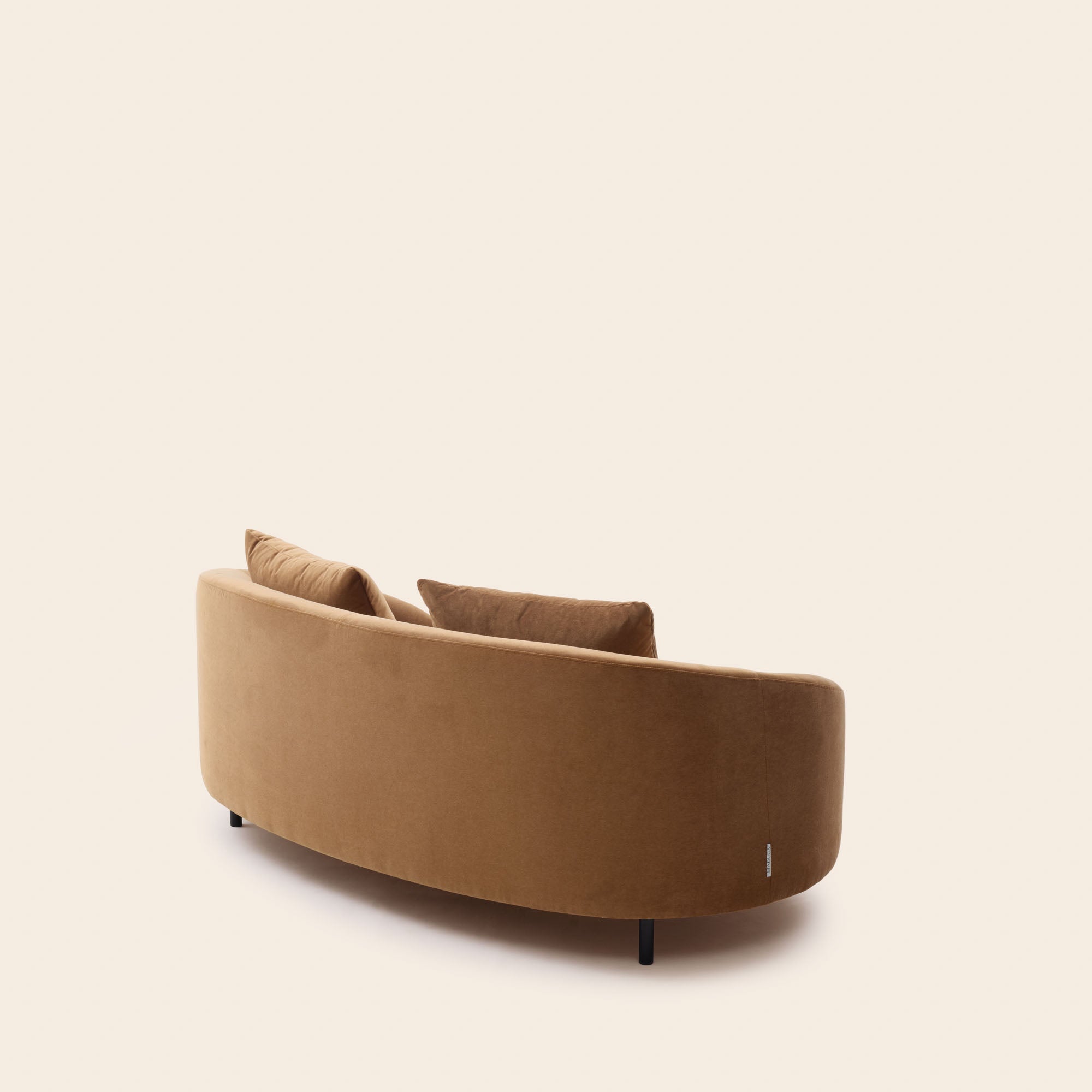 2-Sitzer-Sofa JULIKA Karamellsamt