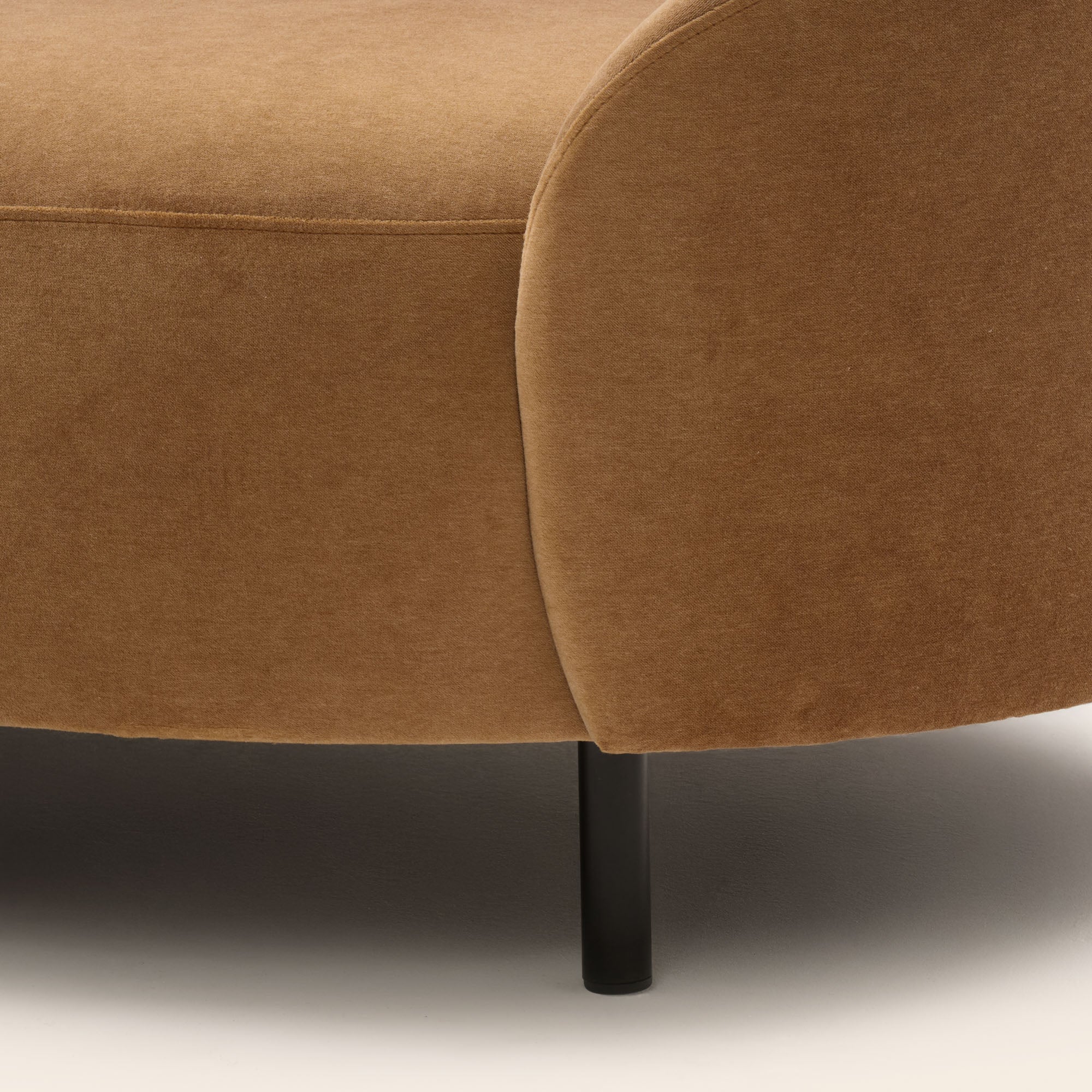 2-Sitzer-Sofa JULIKA Karamellsamt