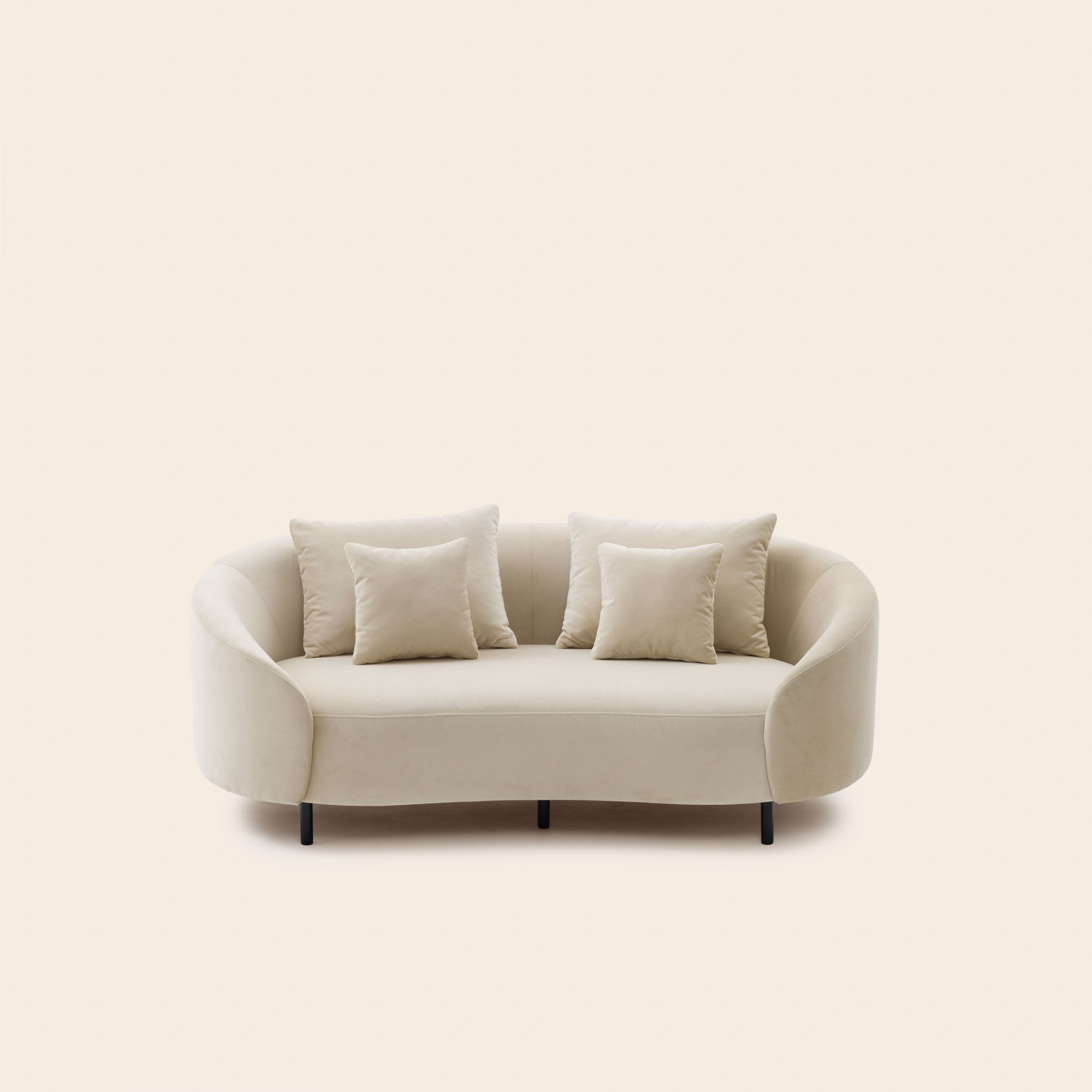 2-Sitzer-Sofa JULIKA Opal Soft Sand
