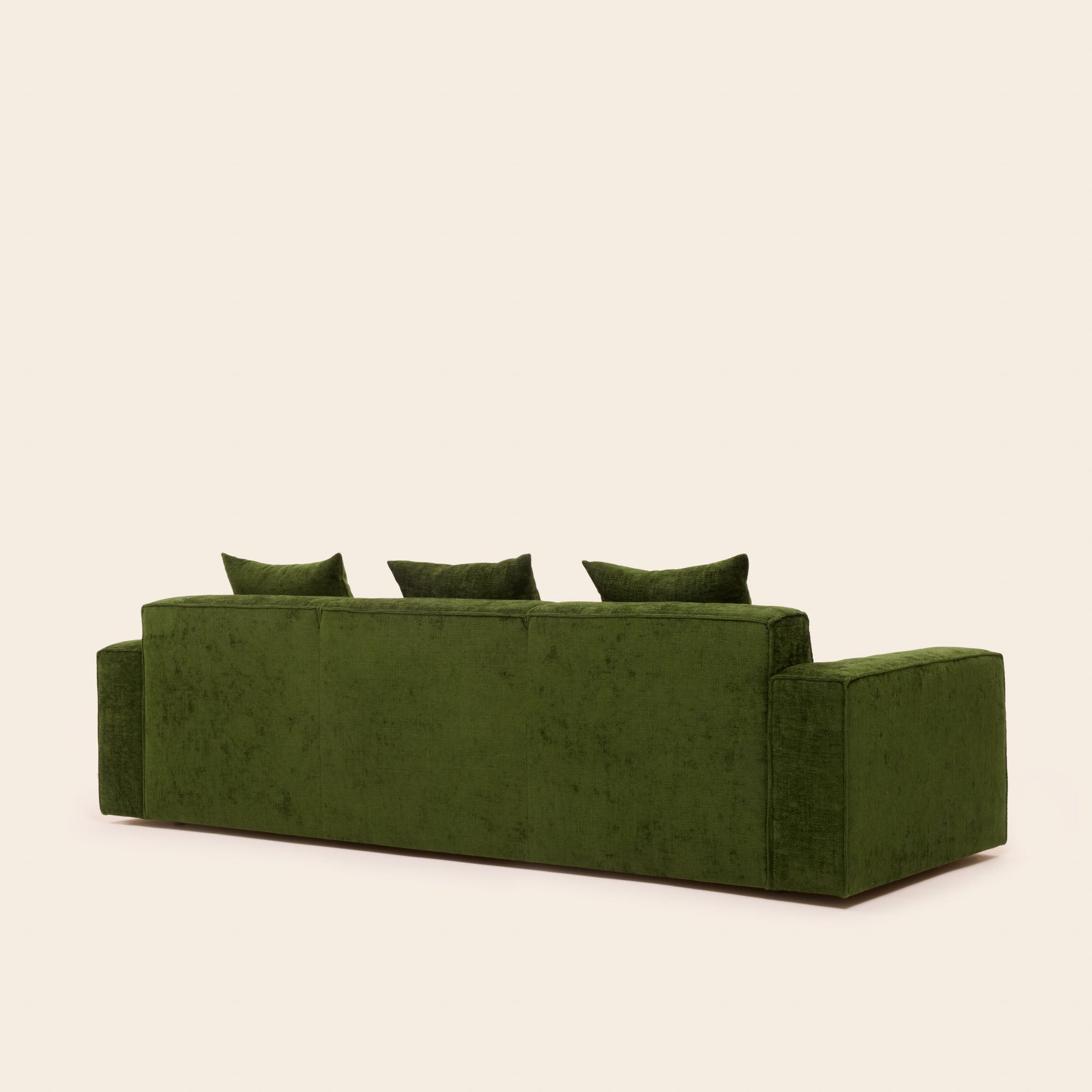 Divano 3 posti DYONIS verde oliva