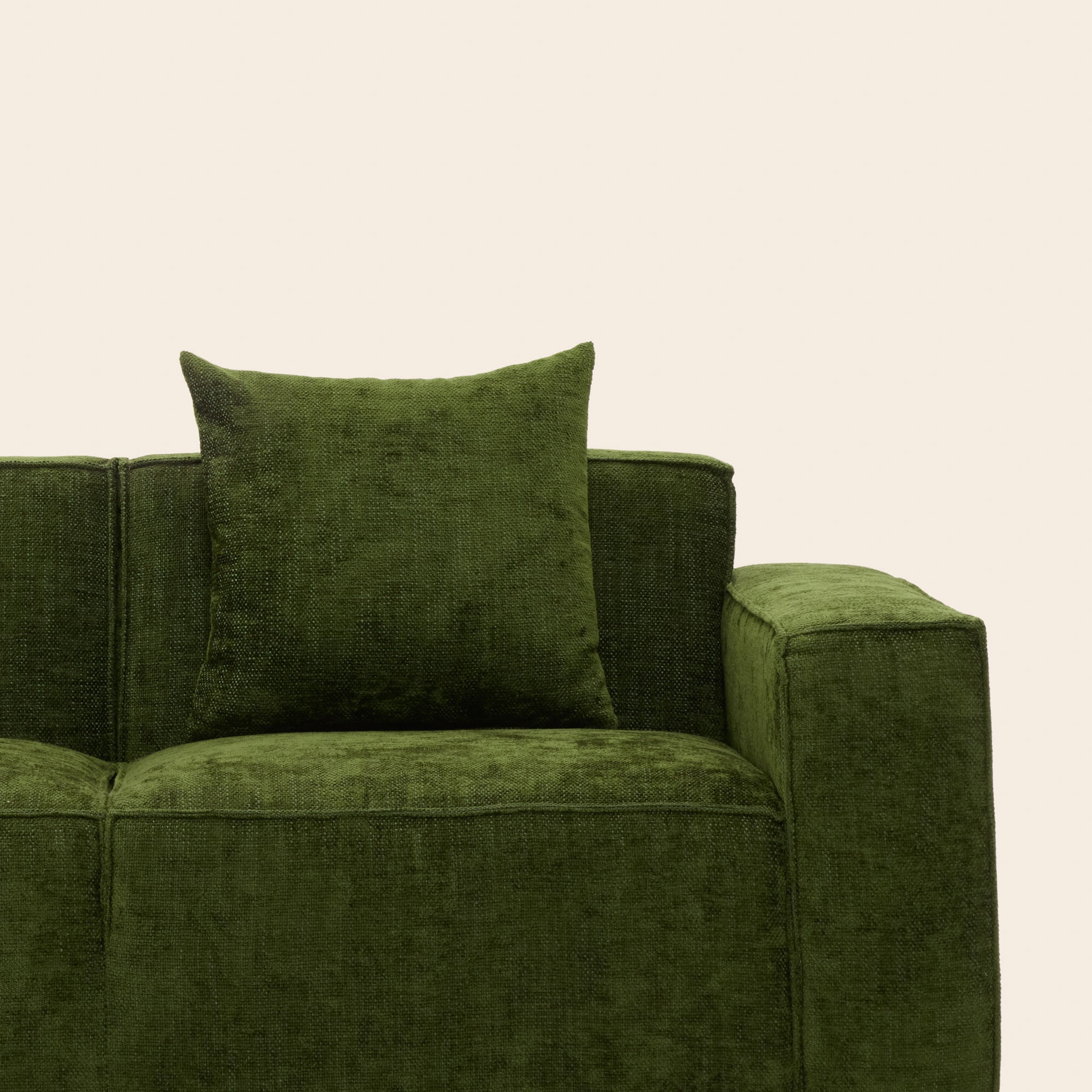 Divano 3 posti DYONIS verde oliva