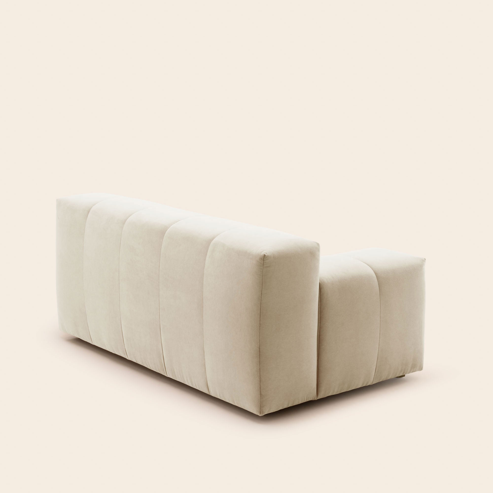 Canapé modulable accoudoir G UBERTO opal sable doux