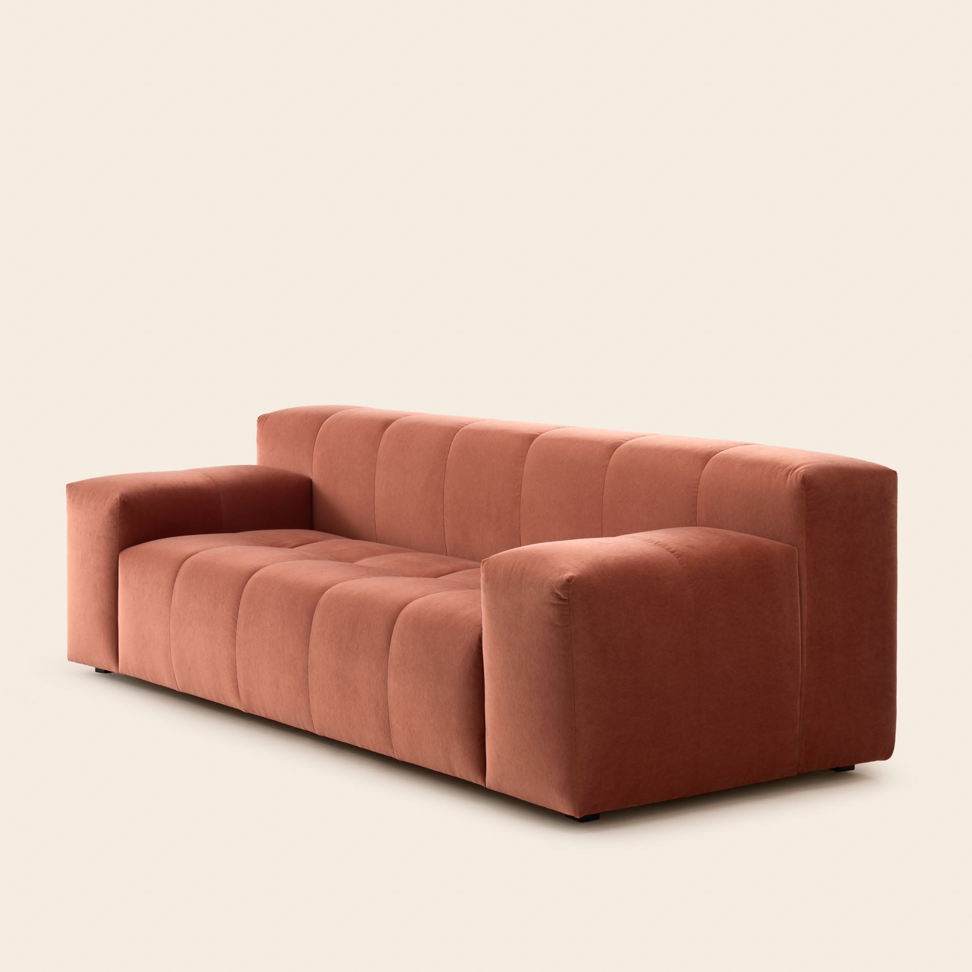 Canapé UBERTO opal orange corail