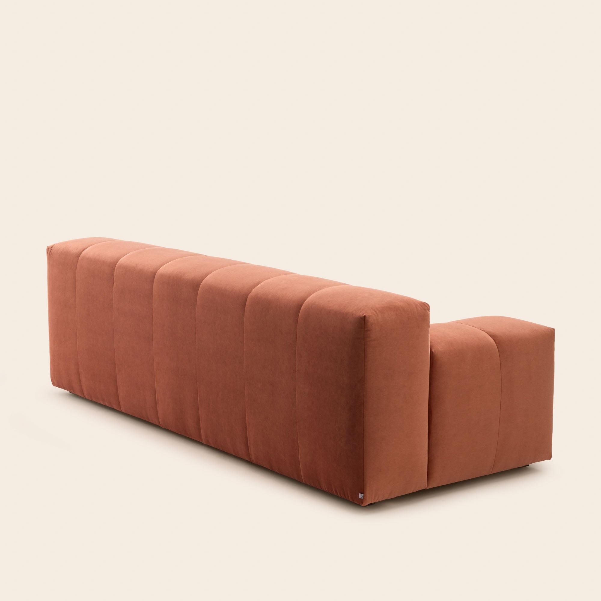 Canapé UBERTO opal orange corail