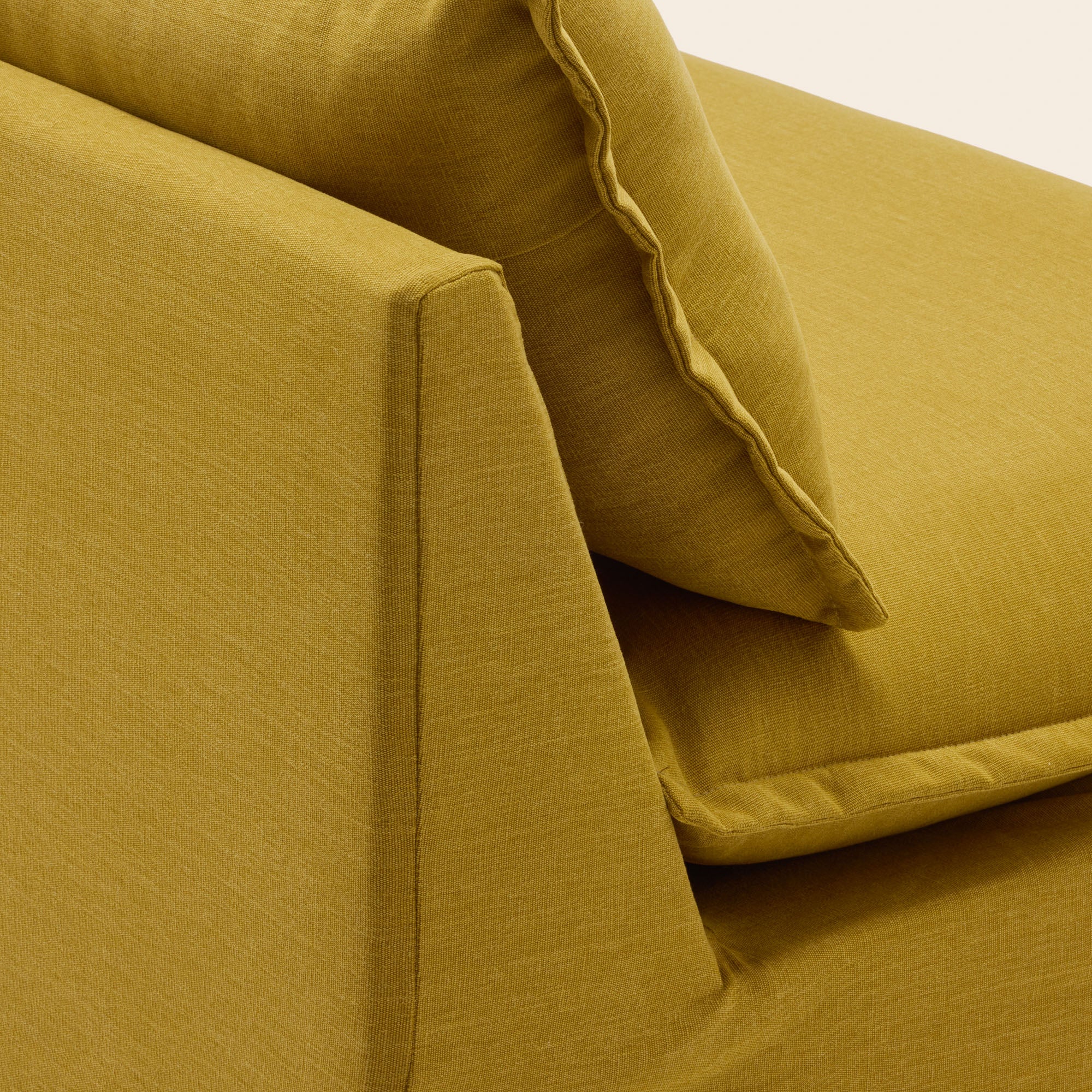 Banquette SALVINA barbate curry