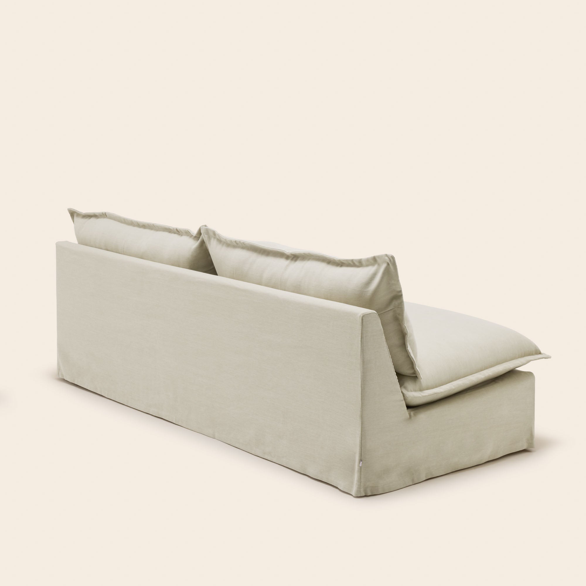 Banquette SALVINA barbate beige chaud