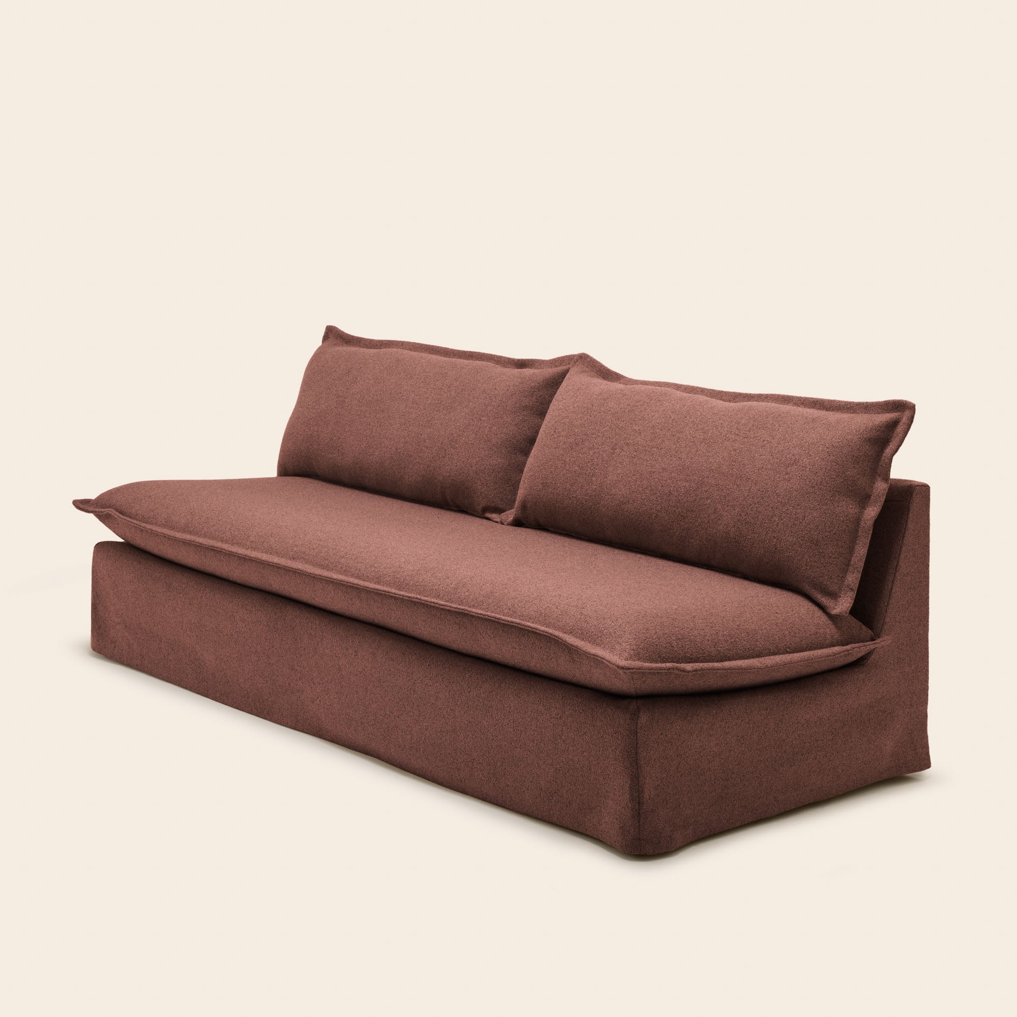 Banquette SALVINA glory rouille