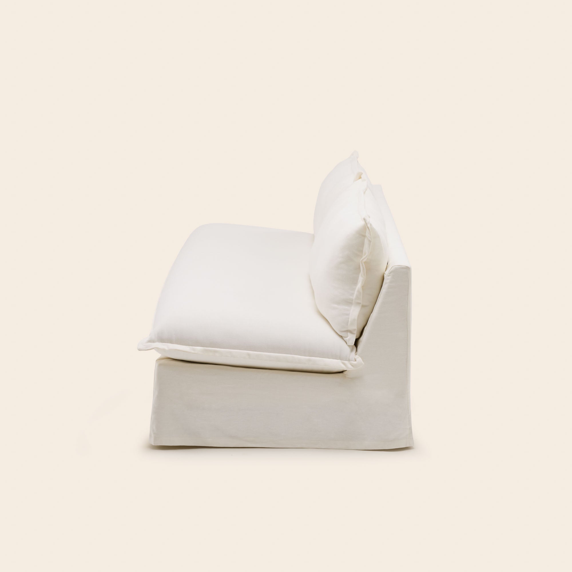Banquette SALVINA barbate blanc