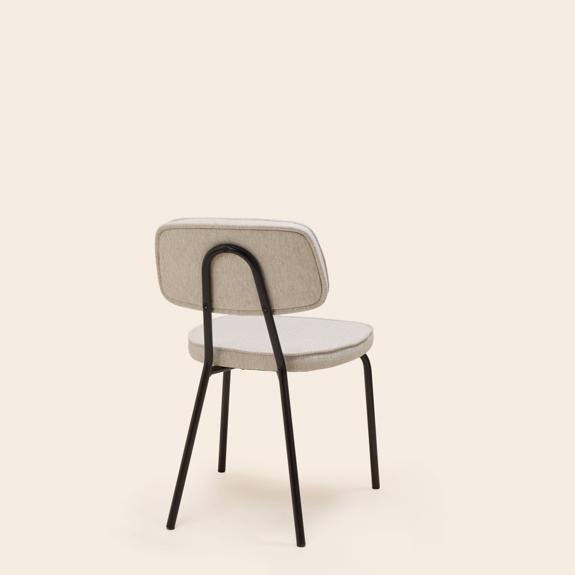 Sedia YSABEAU grigio écru screziato