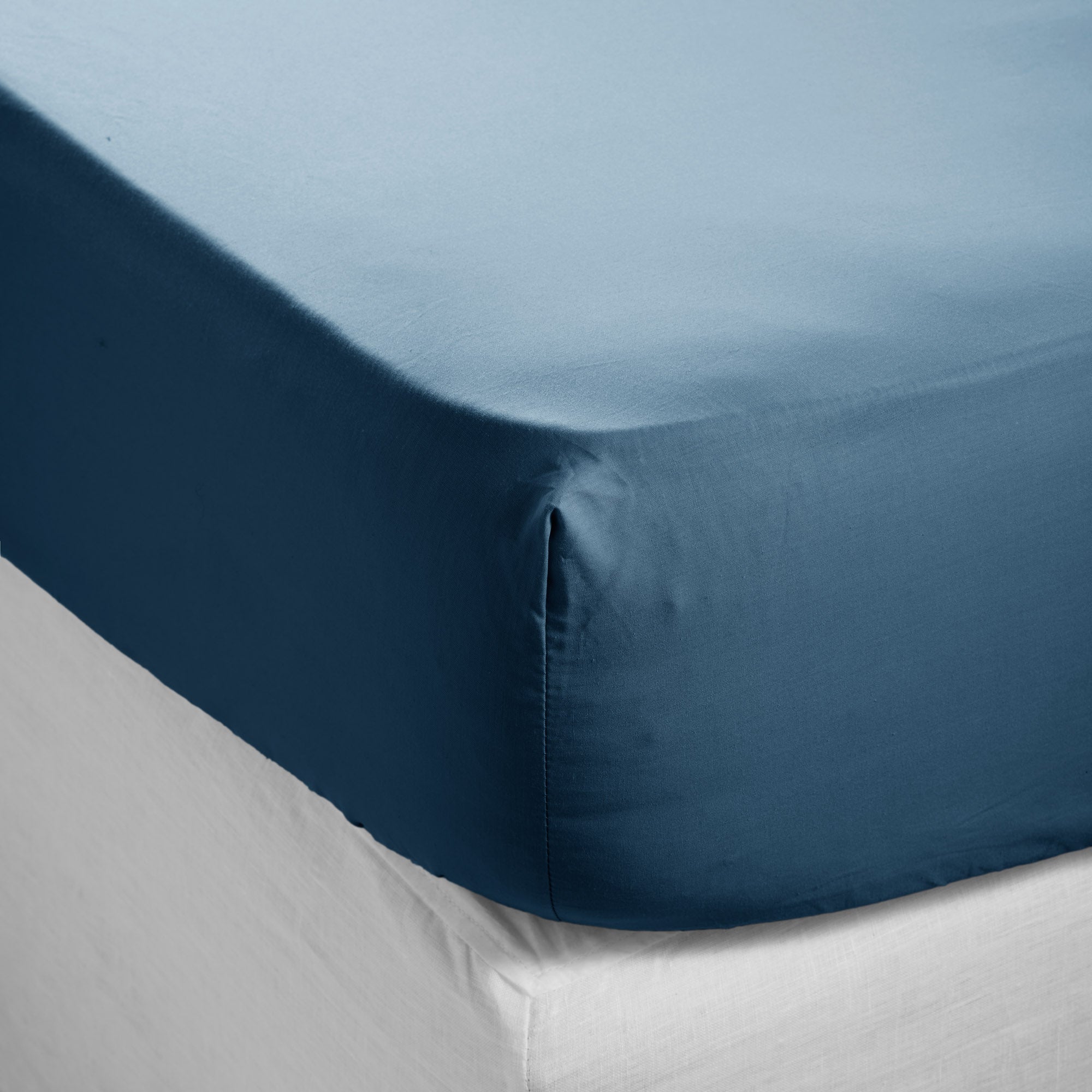 Drap Housse CELIANE bleu orage