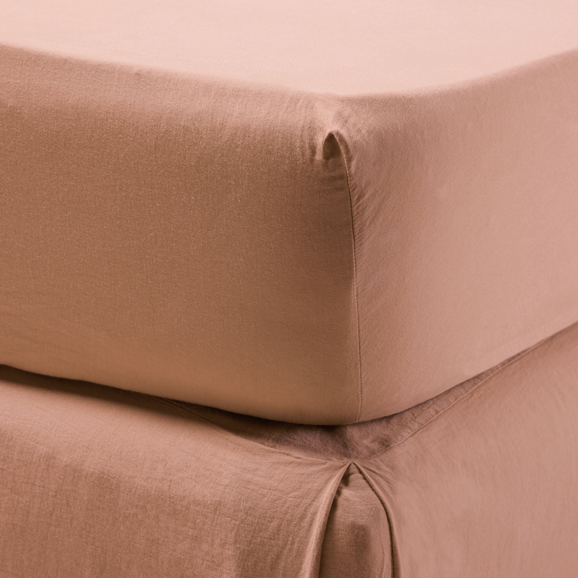 Drap Housse SATHEENE terrarosa