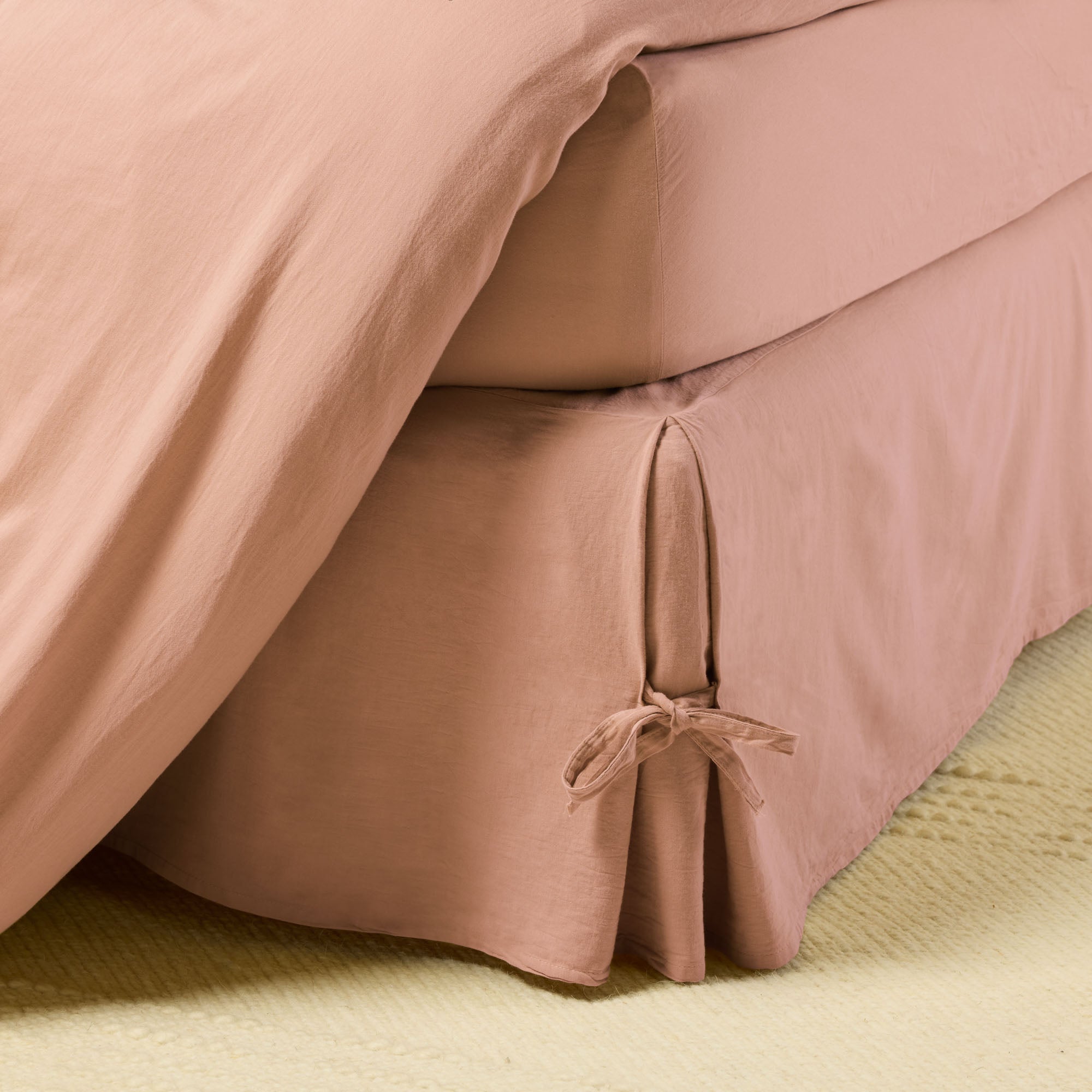 Drap Housse SATHEENE terrarosa