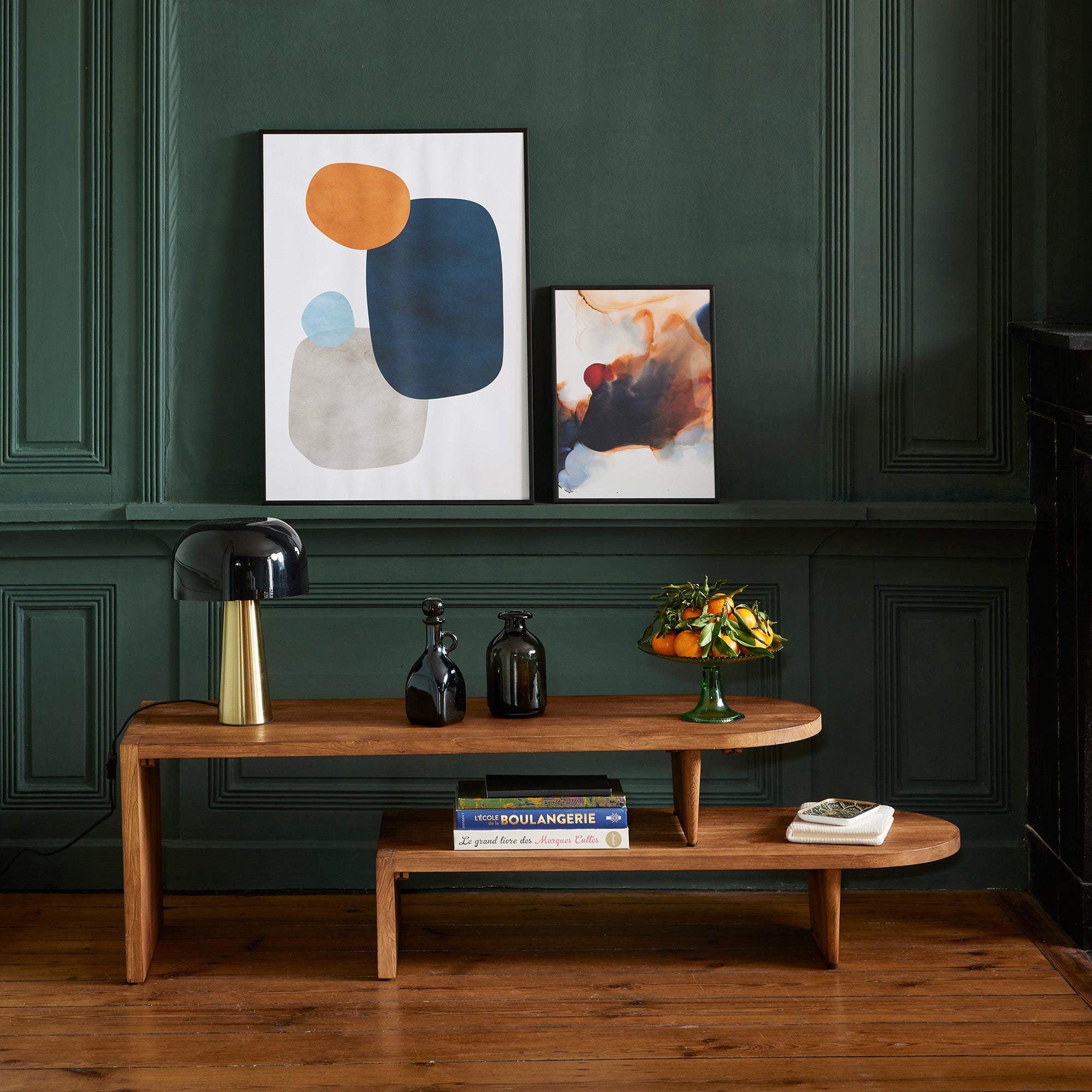 SORCHA modulaire plank gerecycled teakhout