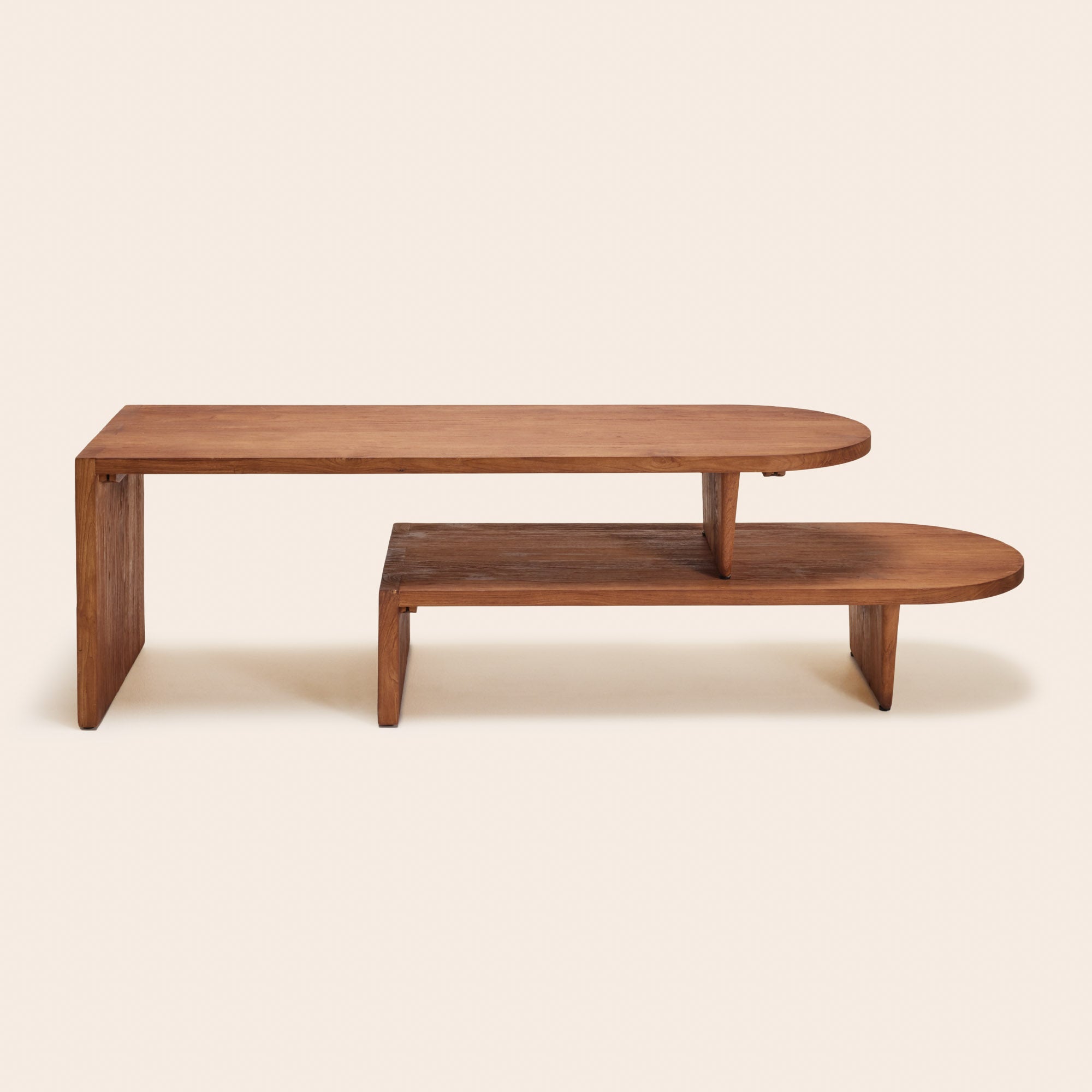 SORCHA modulaire plank gerecycled teakhout