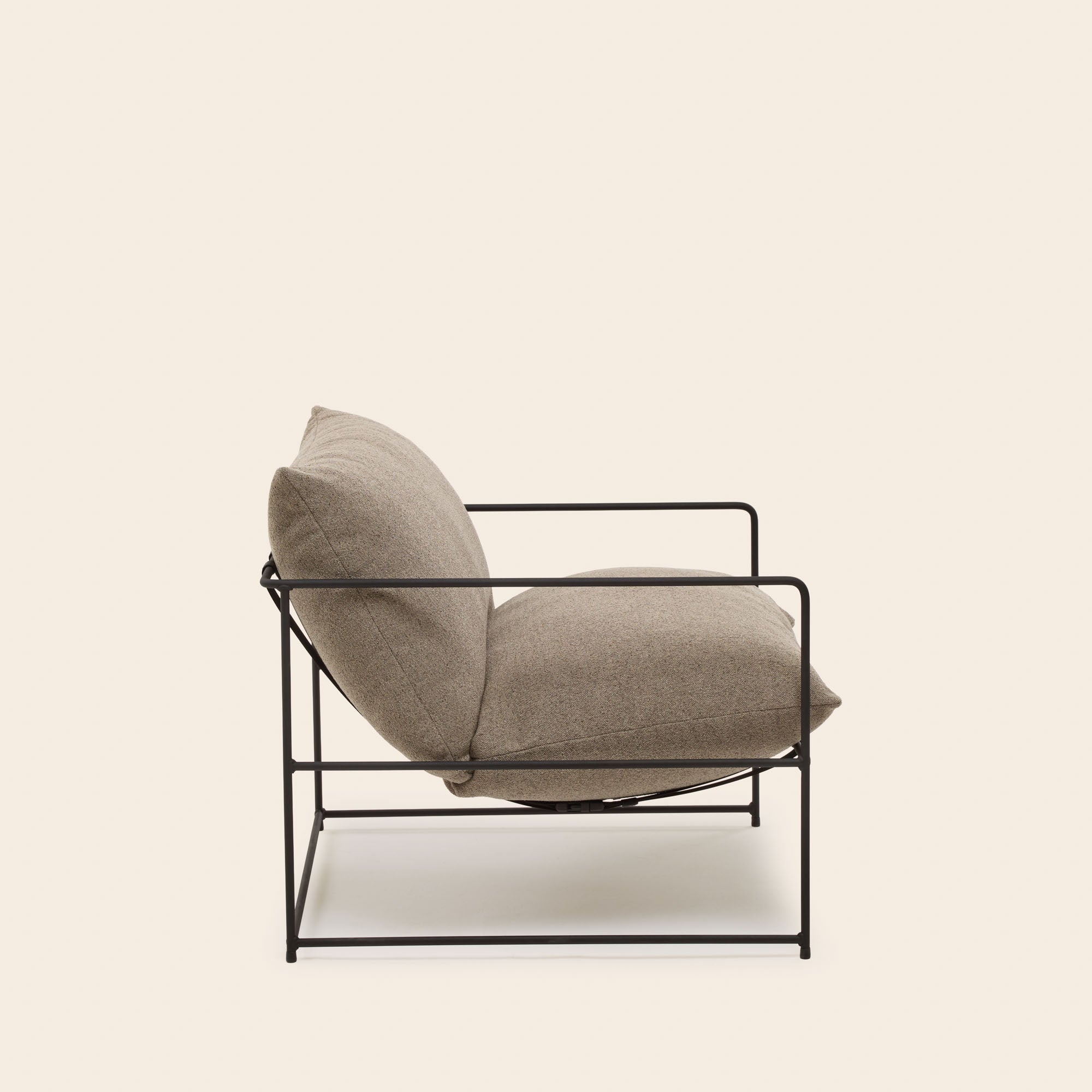 Fauteuil ALCENO glory taupe
