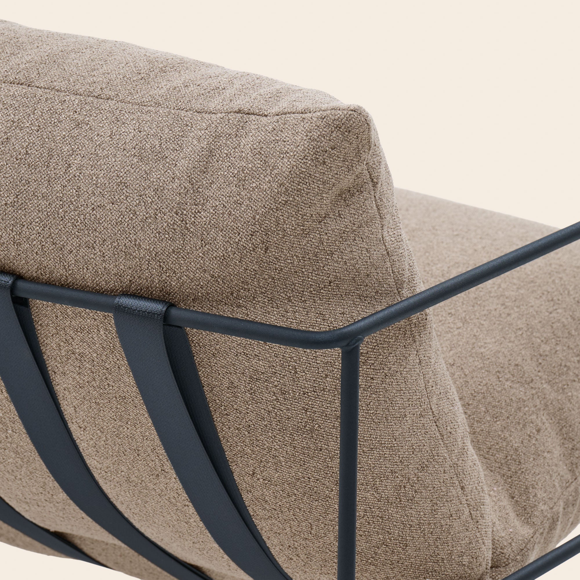 Fauteuil ALCENO glory taupe