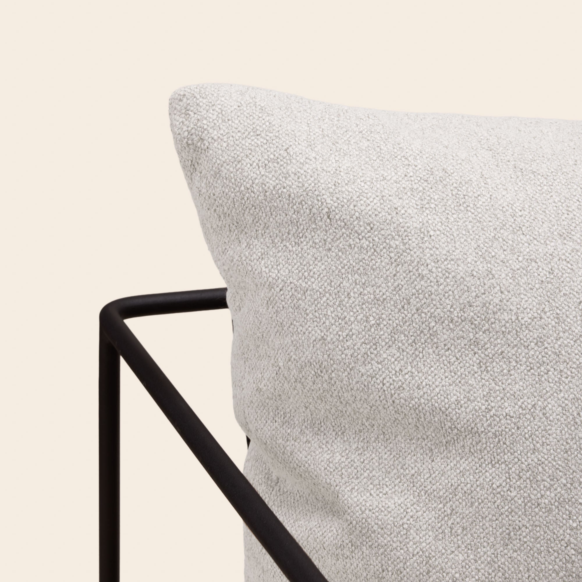 Fauteuil ALCENO glory ivoire
