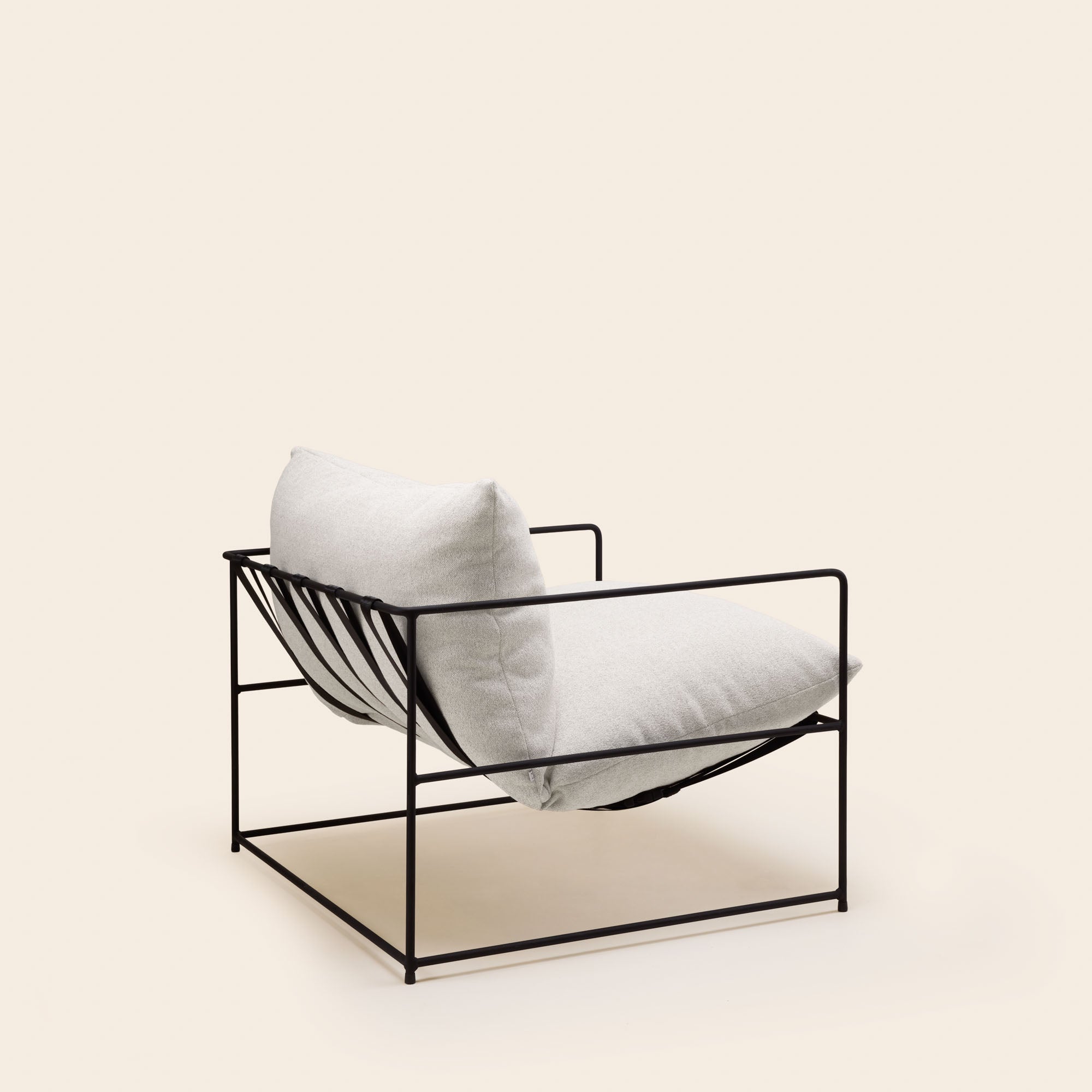 Fauteuil ALCENO glory ivoire