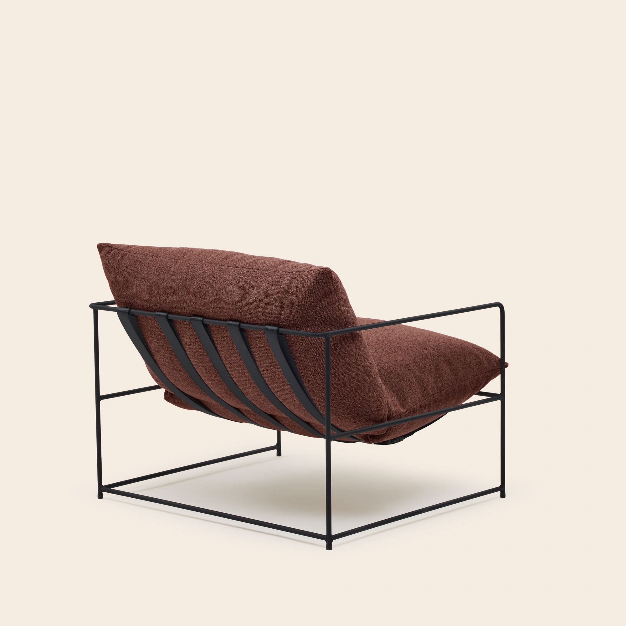 Fauteuil ALCENO glory rouille