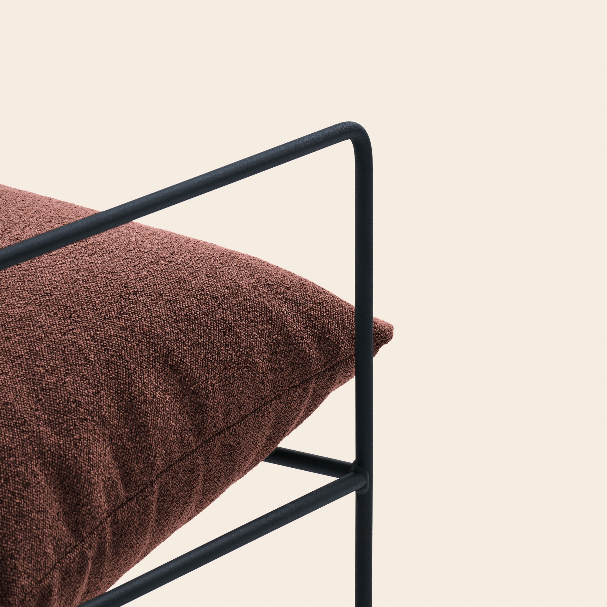 Fauteuil ALCENO glory rouille