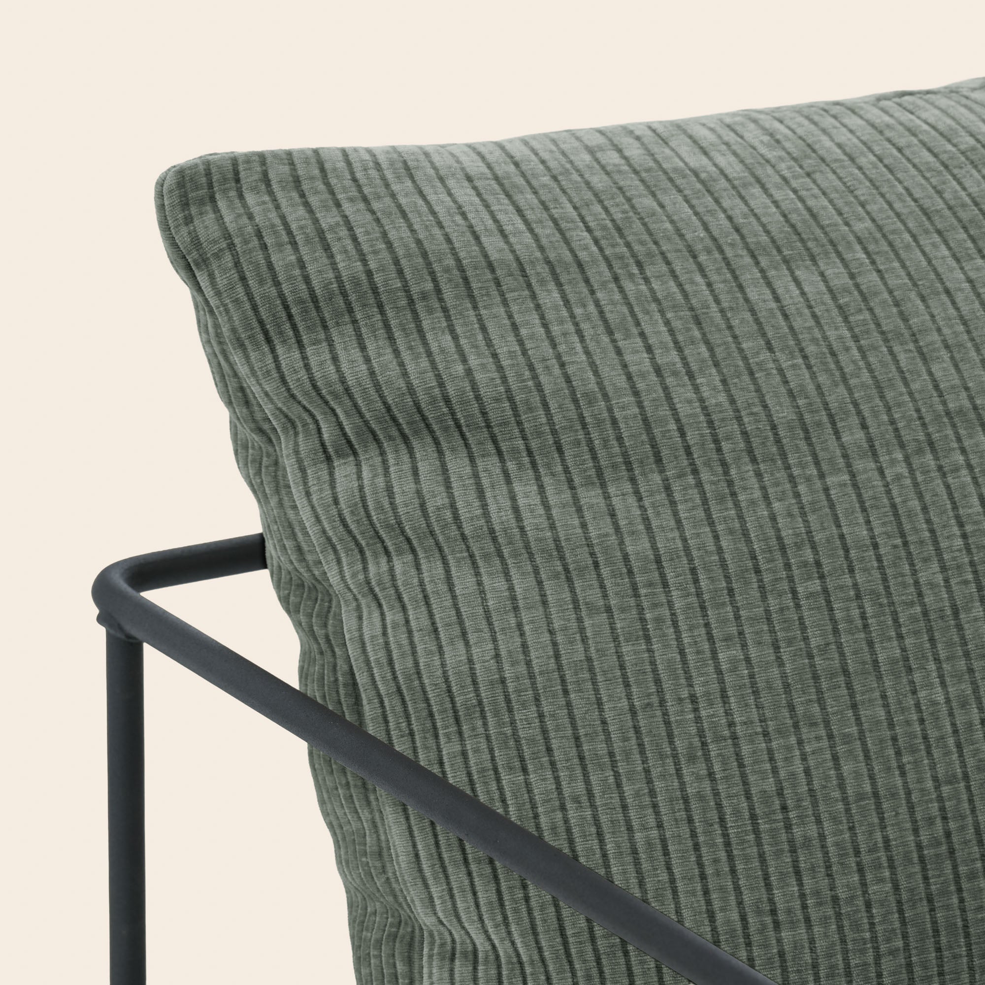 Fauteuil ALCENO racer kaki grisé