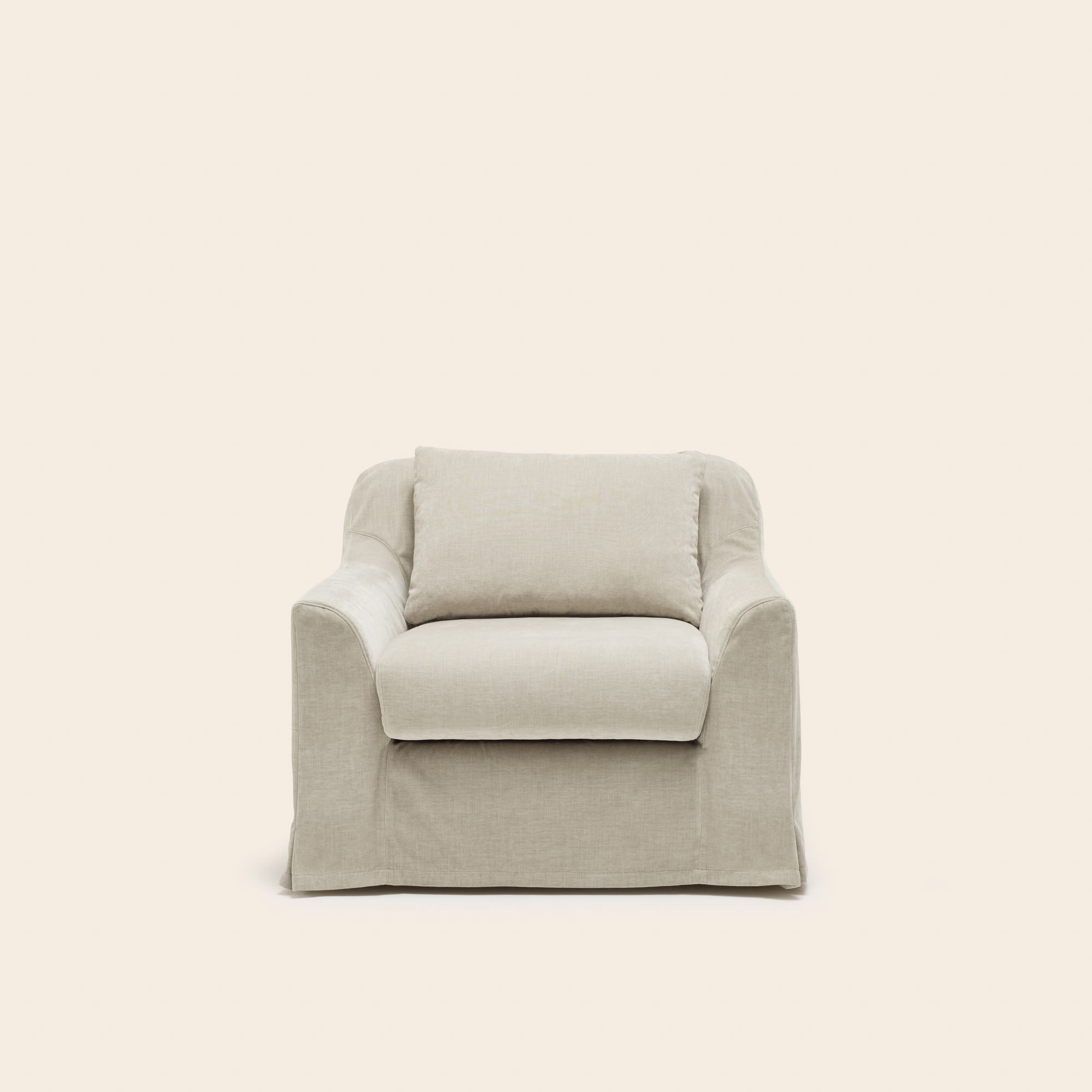 CLARIBEL fauteuil chenille mineraalsteen
