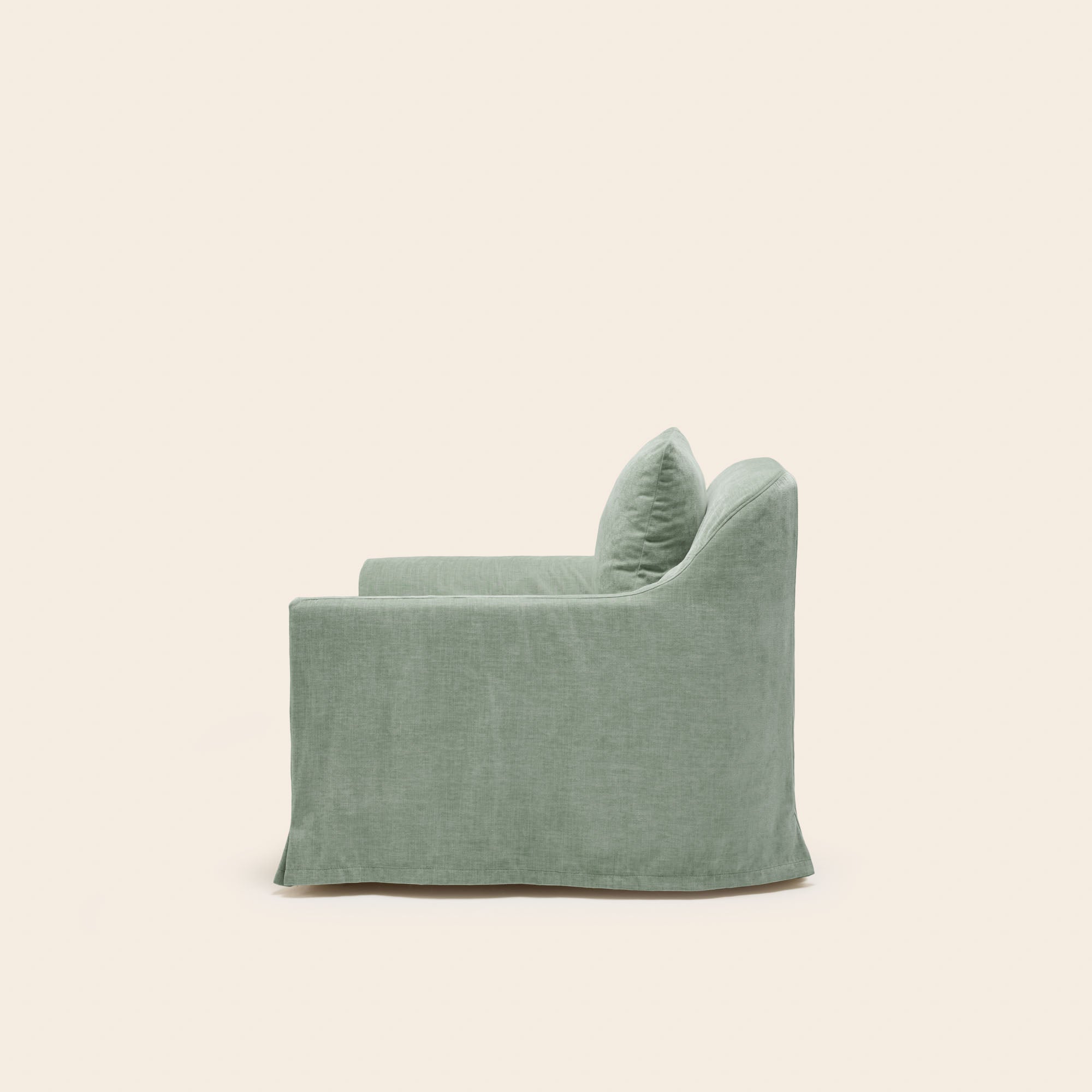 CLARIBEL Sessel Chenille Grünspan