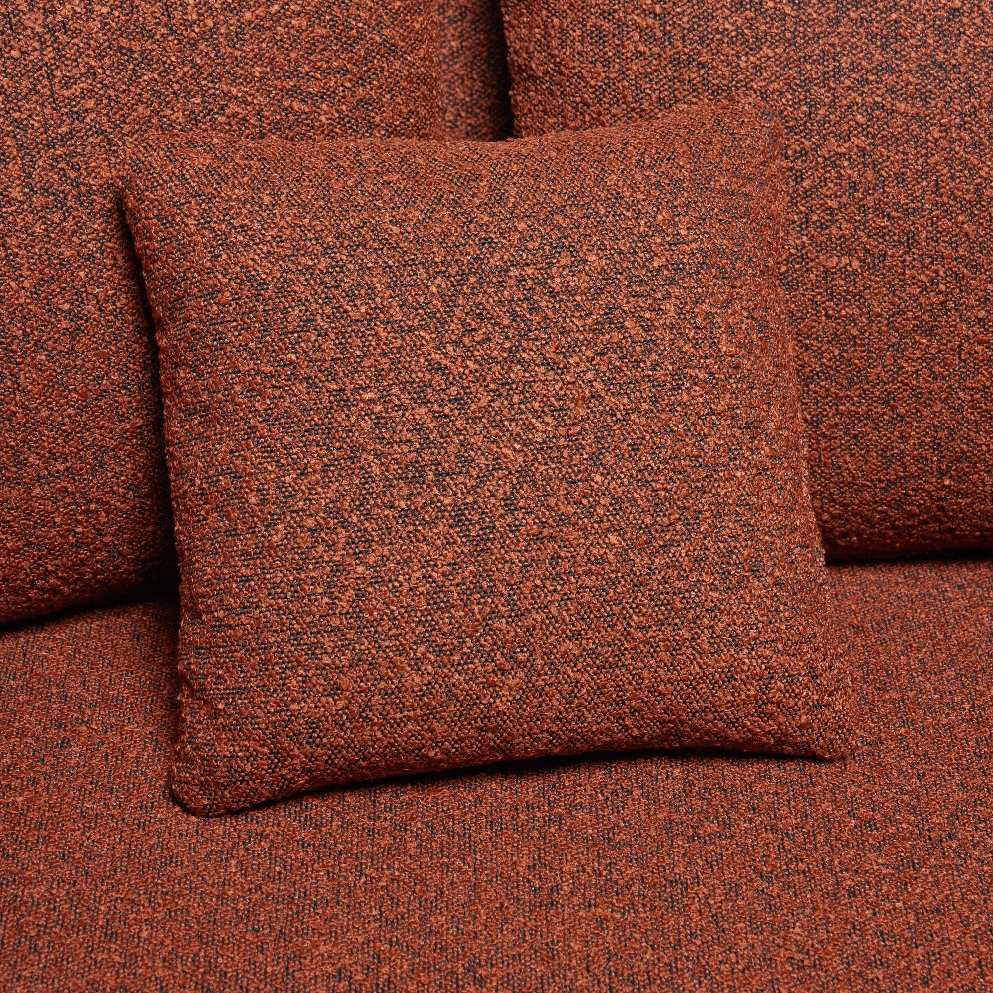 Fauteuil JULIKA orange brûlée