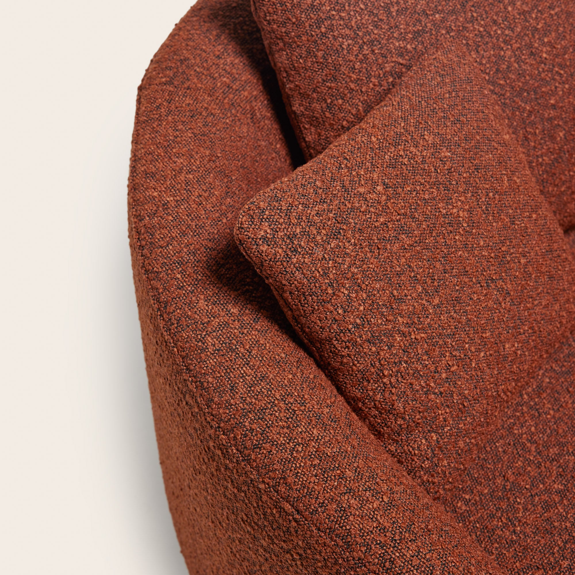 Fauteuil JULIKA orange brûlée