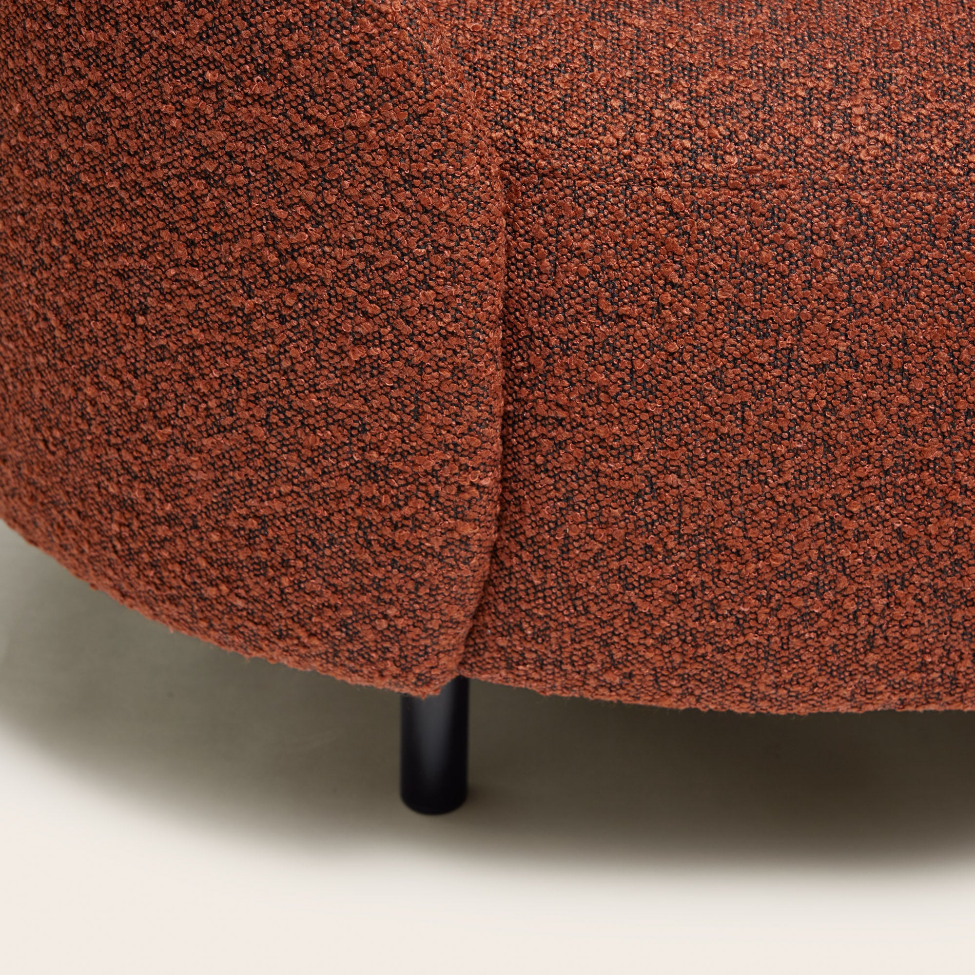 Fauteuil JULIKA orange brûlée