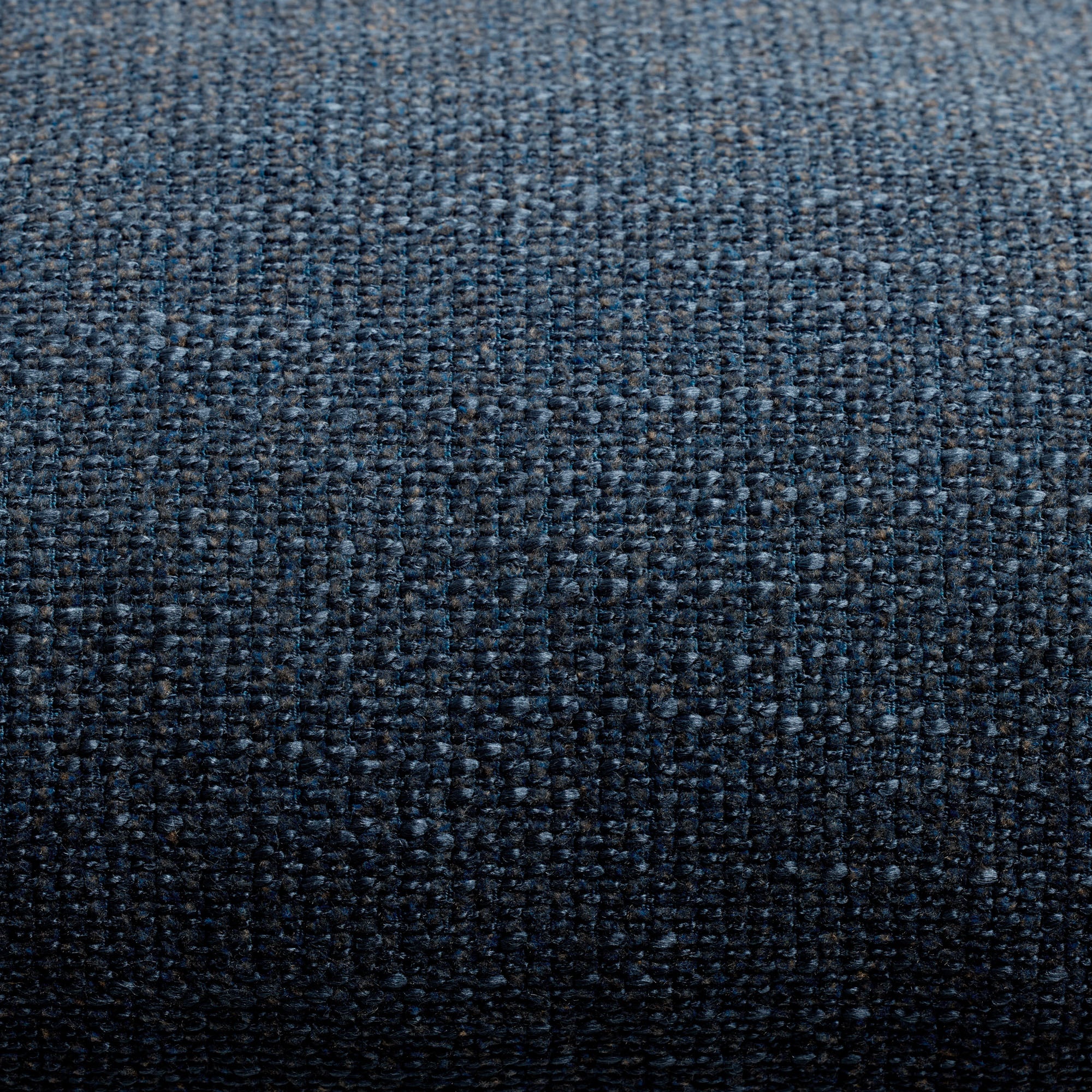 Fauteuil ODELLE natté bleu du nord