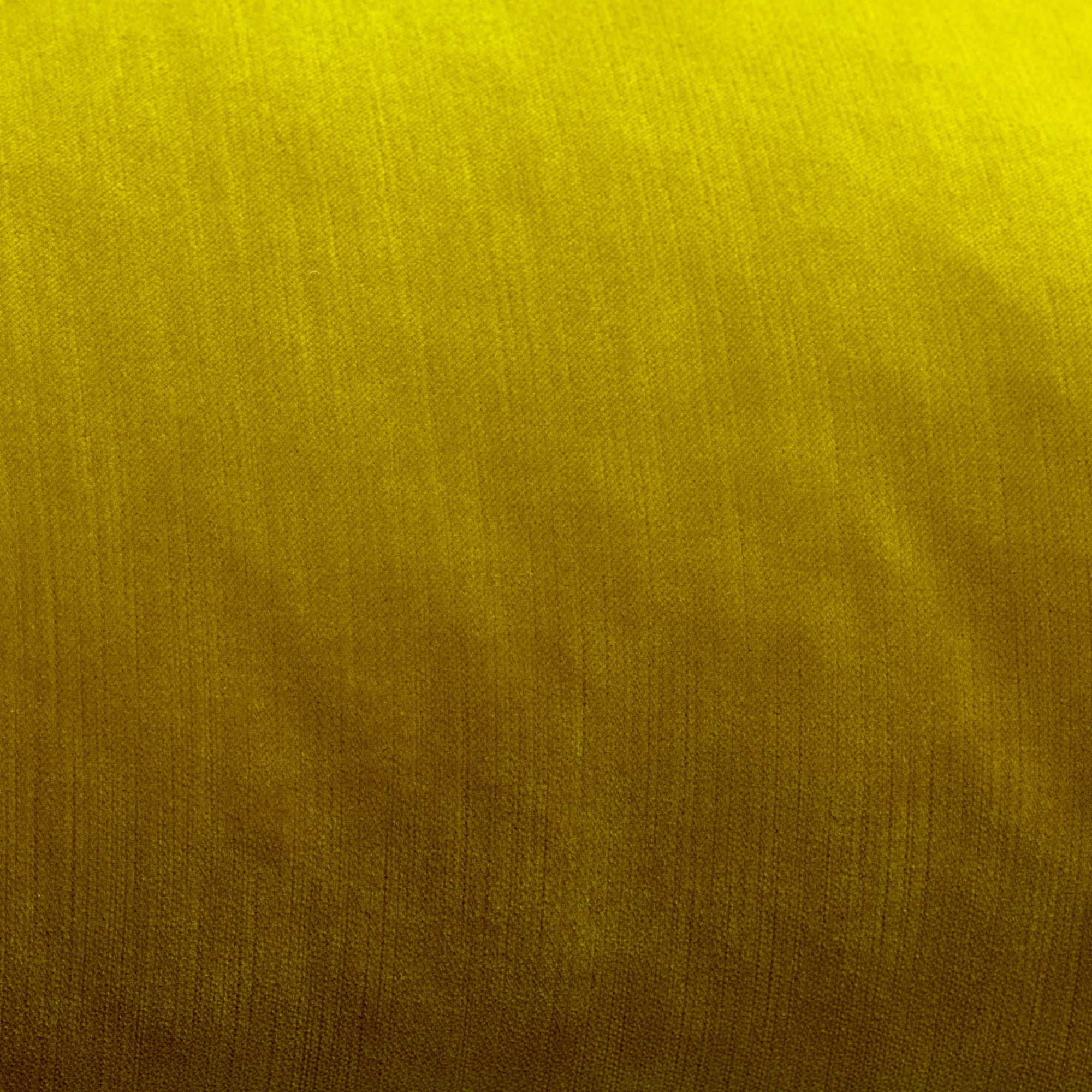 Fauteuil ODELLE velours jaune sulfure