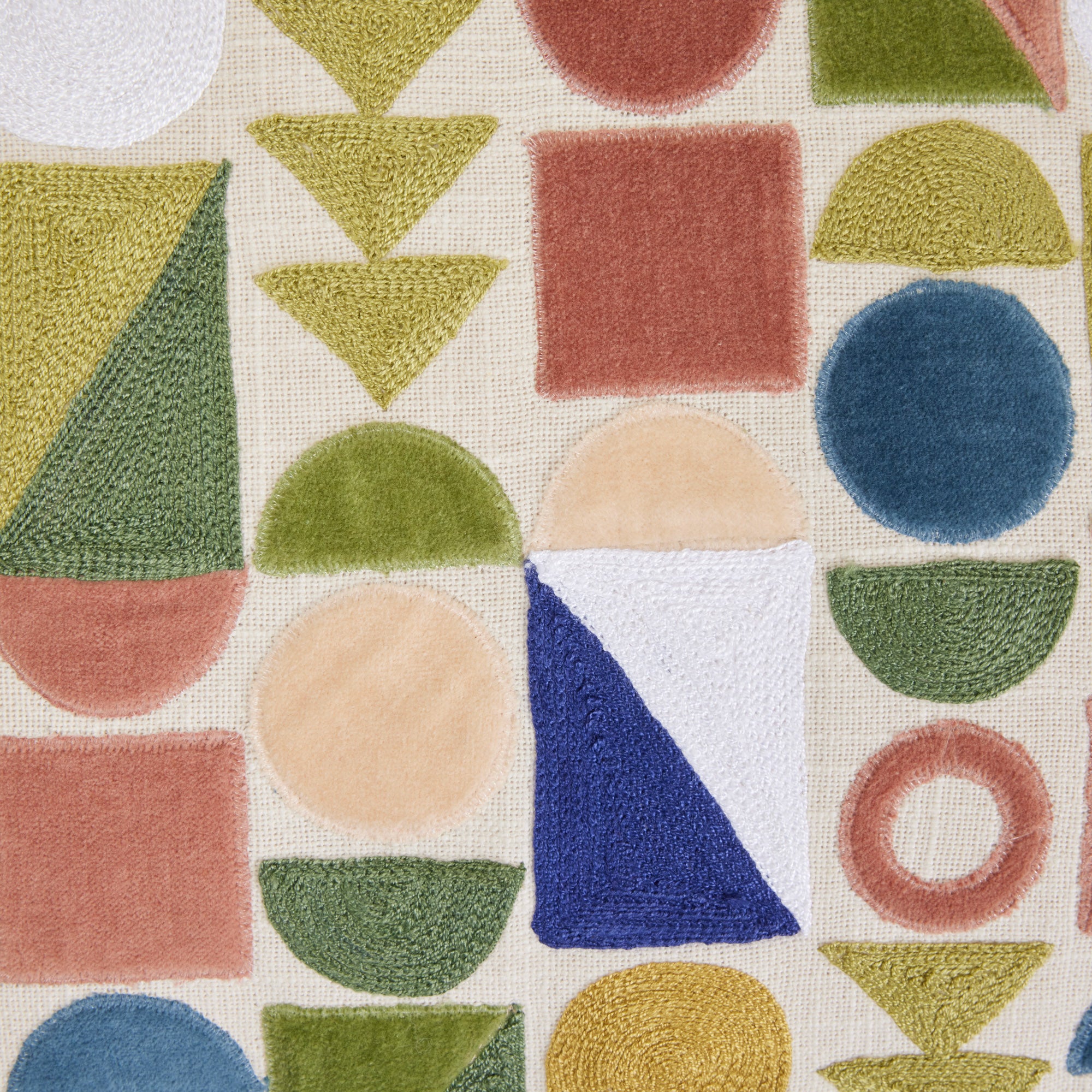 Housse de coussin DANDELIN naturel et pop