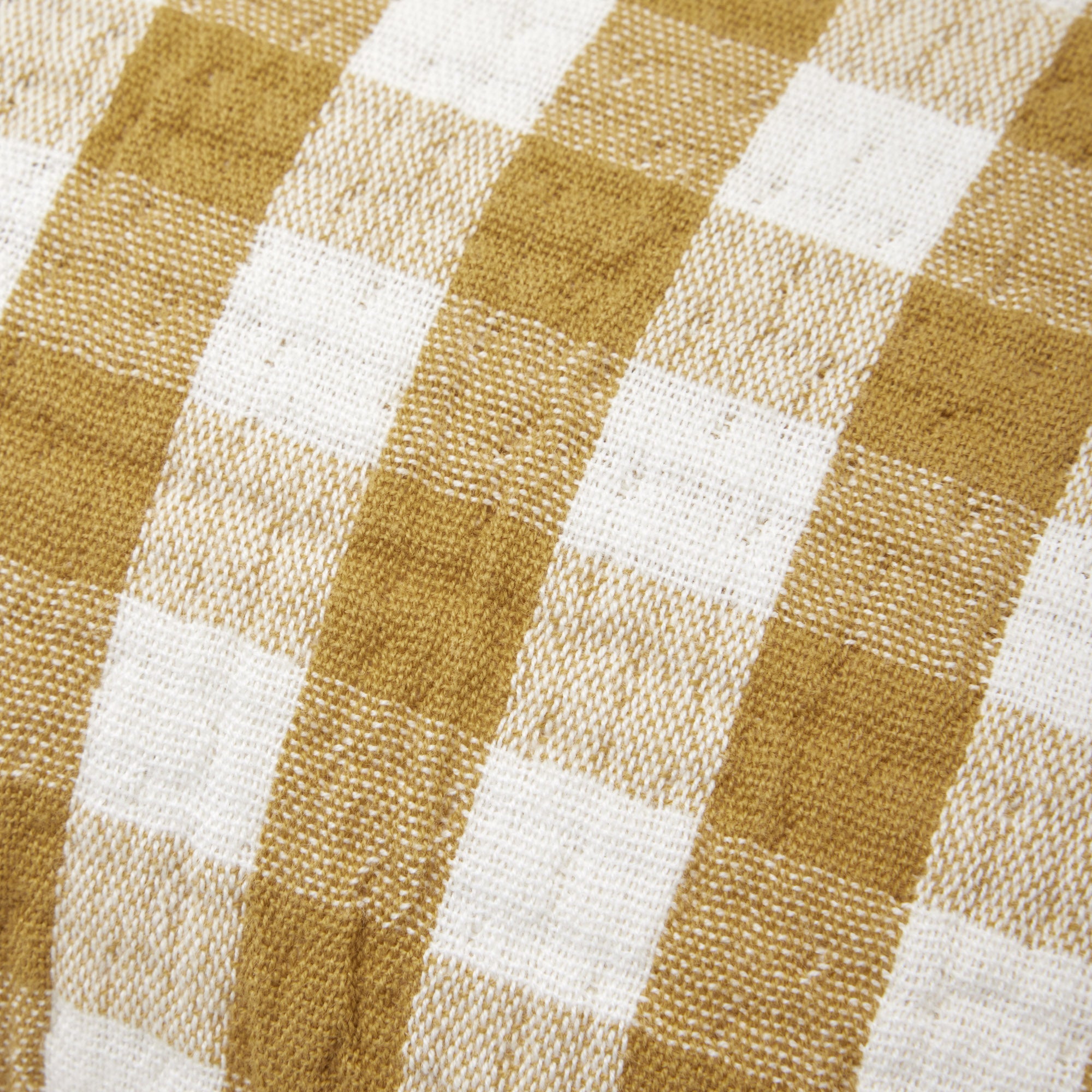 Okergele JEANIE kussenhoes