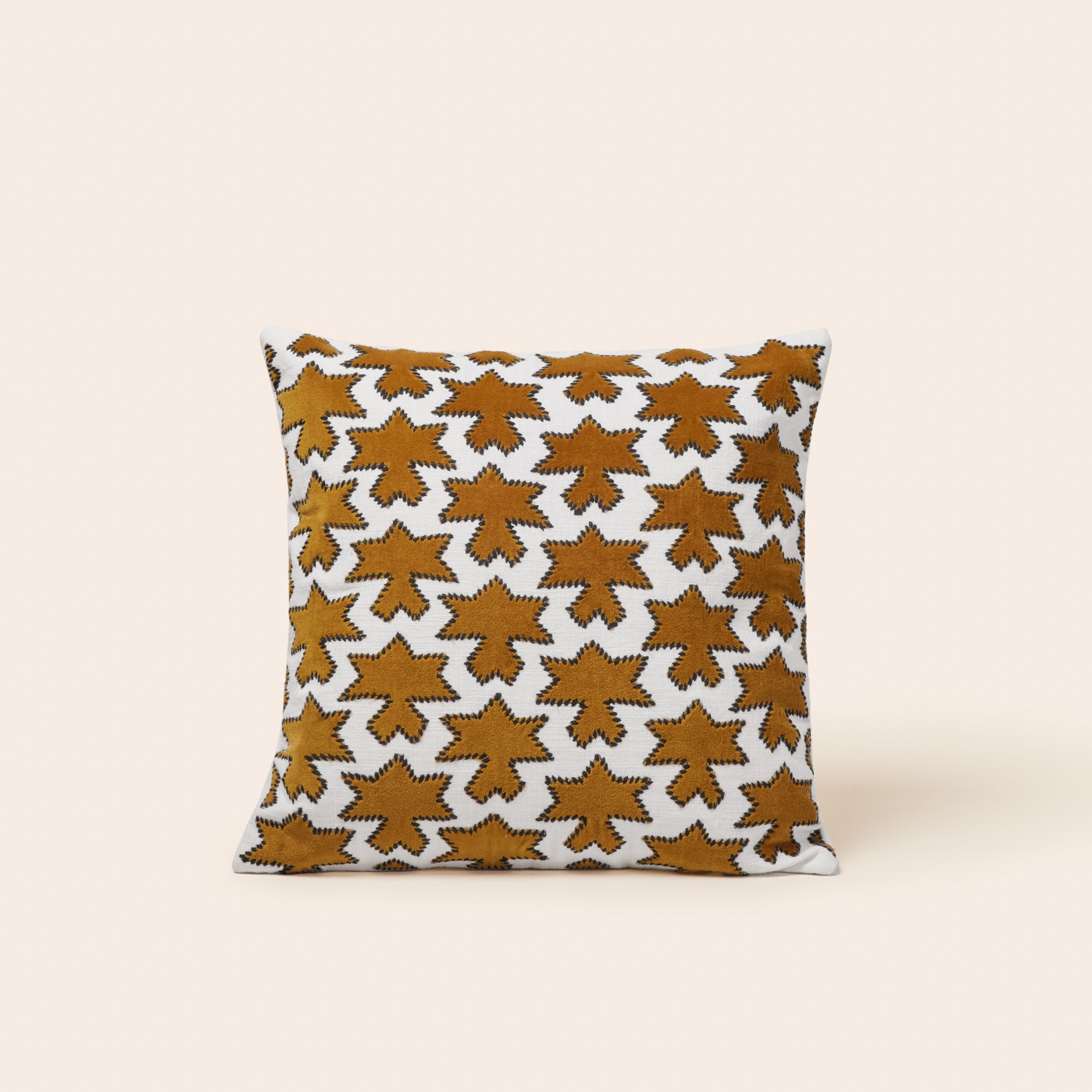 Housse de coussin KAKTUS jaune moutarde | mobile_slider