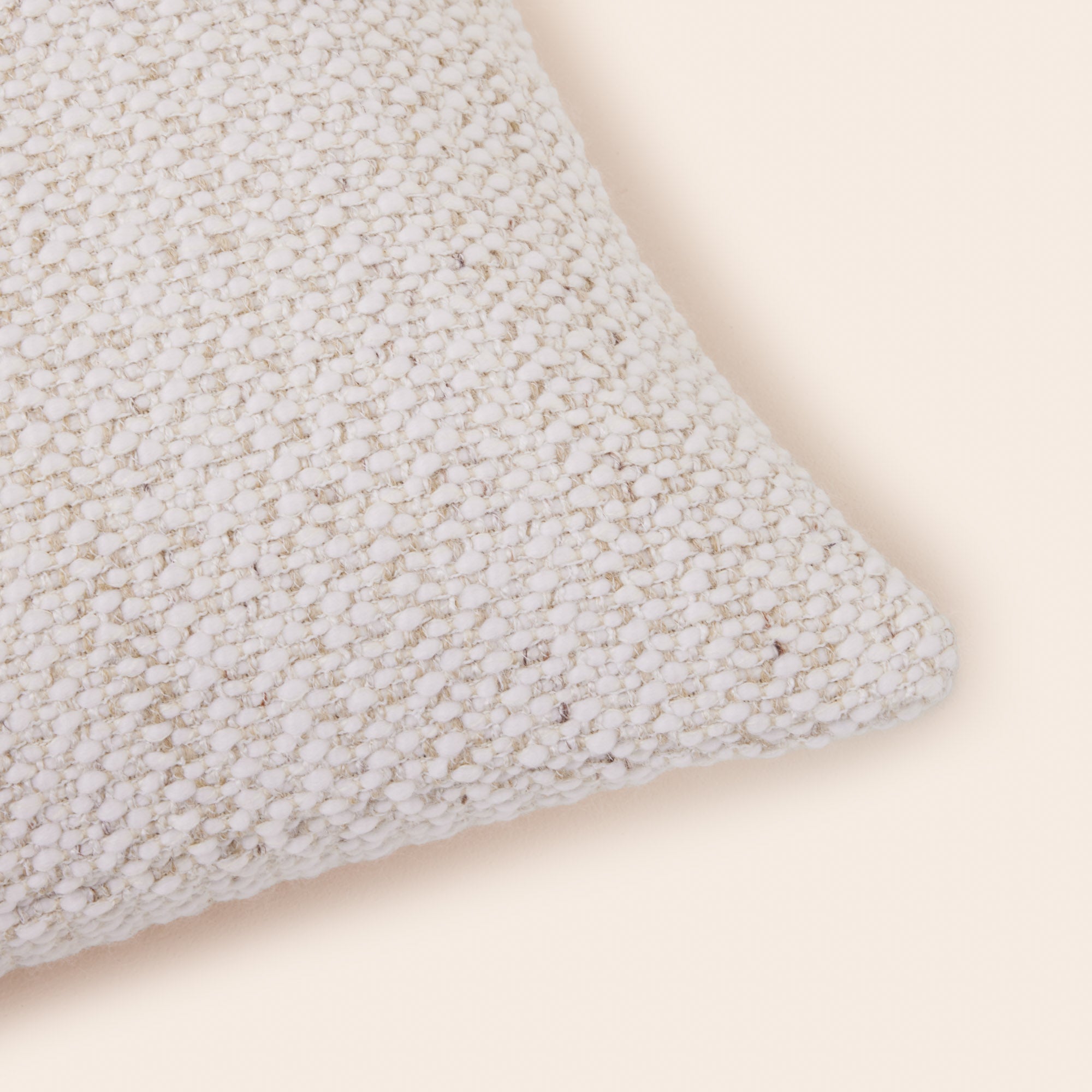 Housse de coussin LENIO ivoire