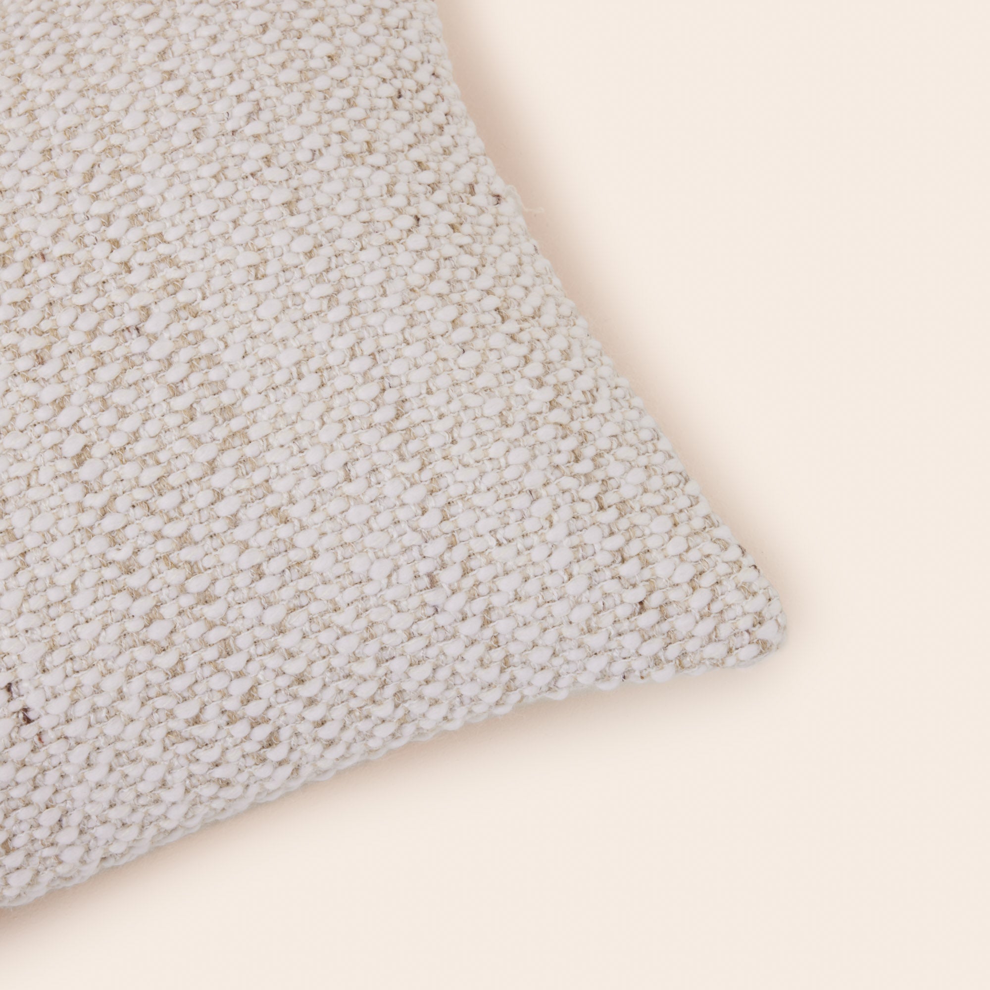 Housse de coussin LENIO ivoire