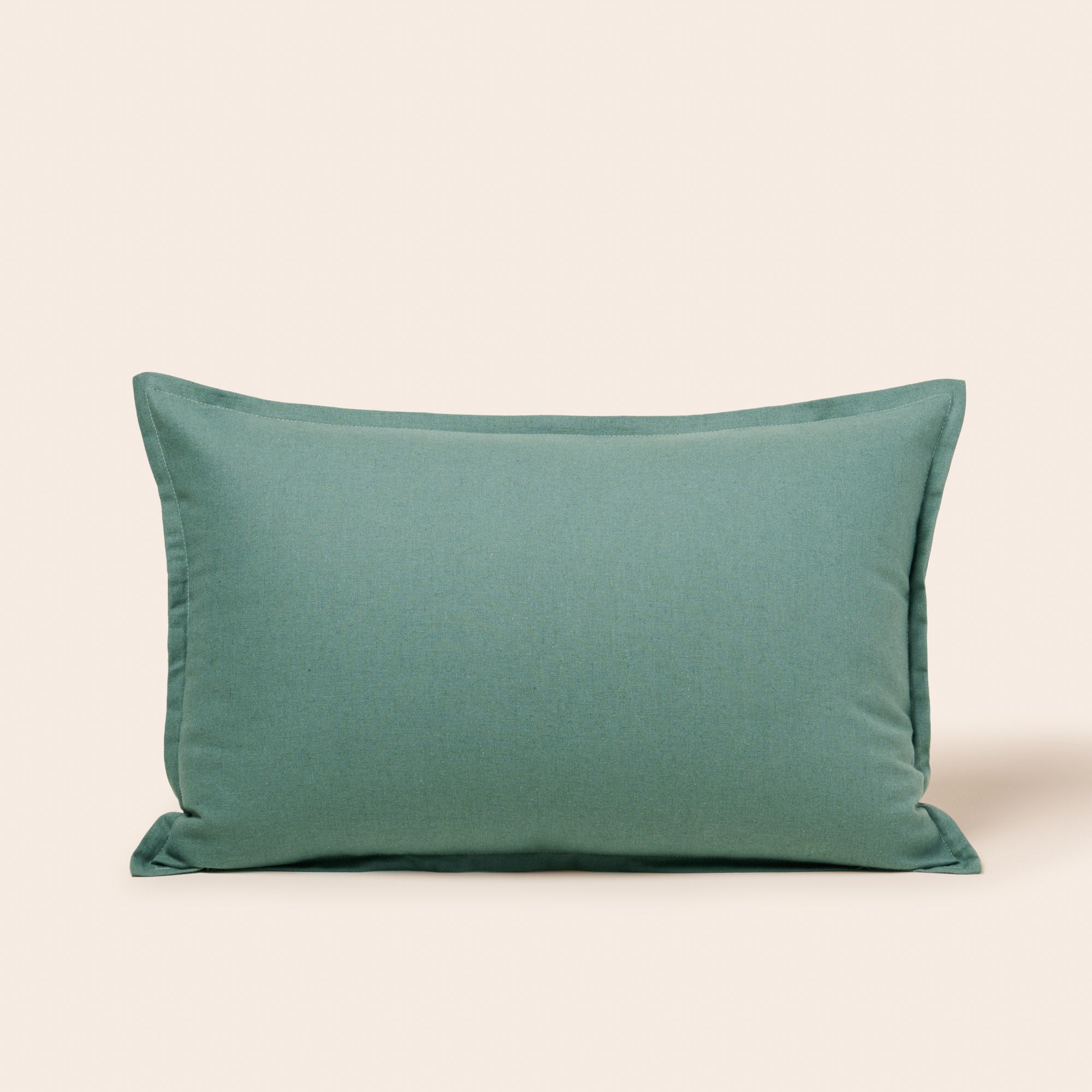 LEOLINO kussenhoes van blauw cederhout