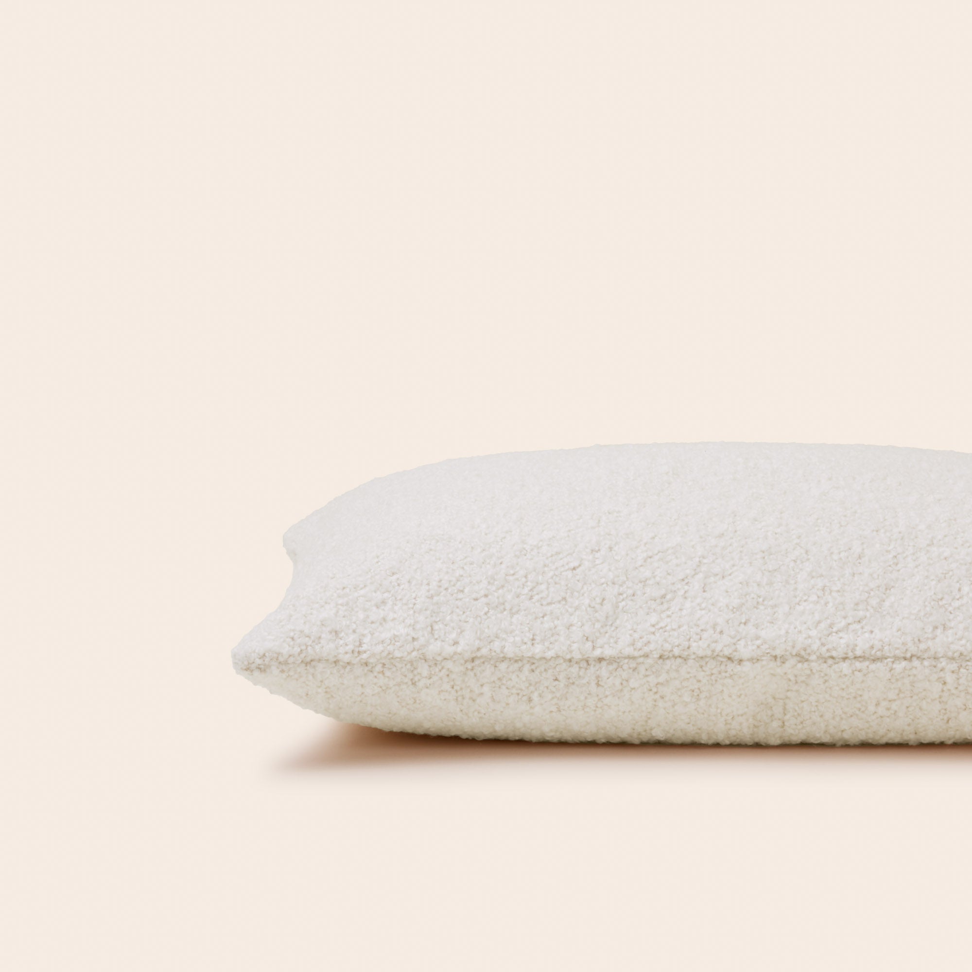 Housse de coussin LEONARD ivoire