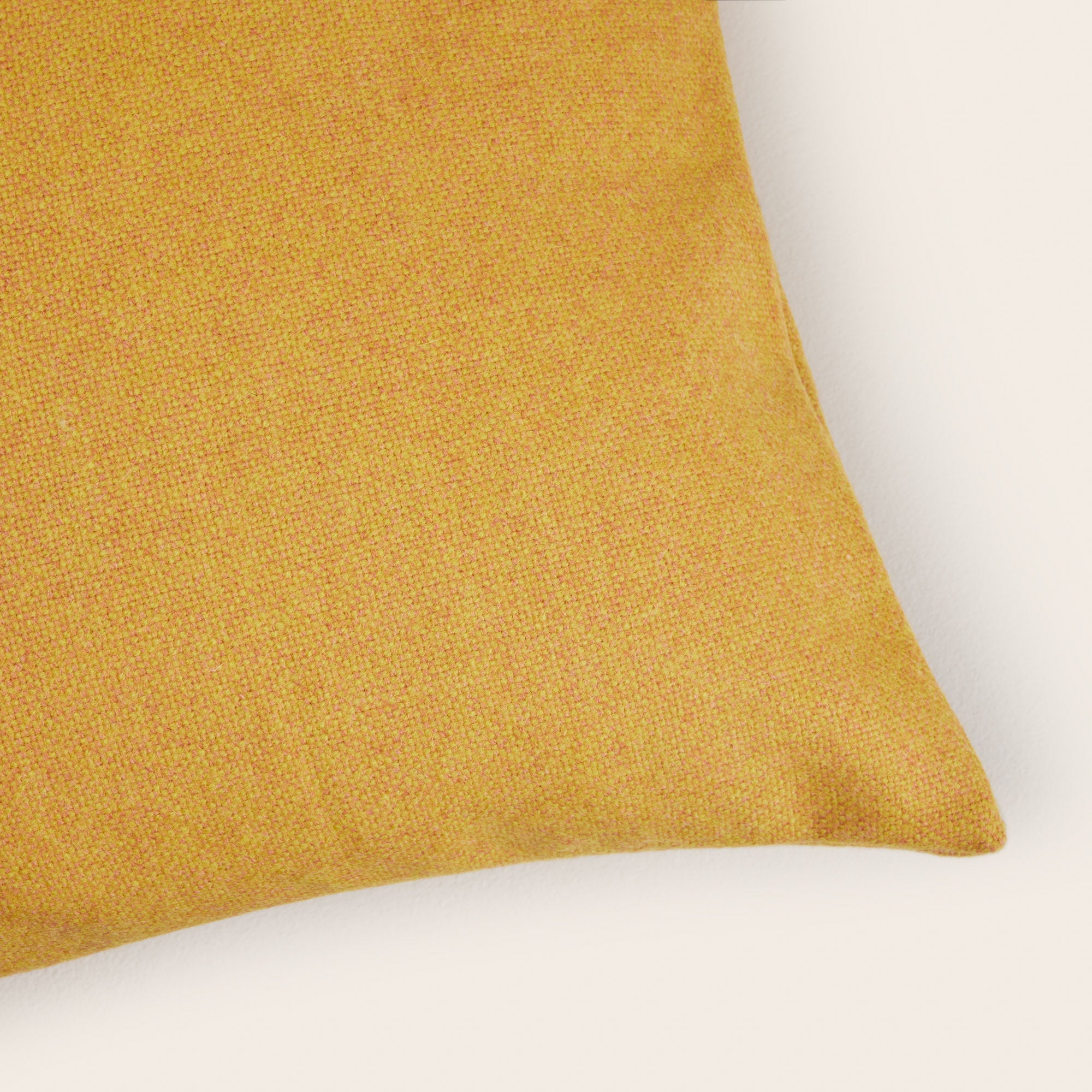 Housse de coussin MARCELO ocre jaune