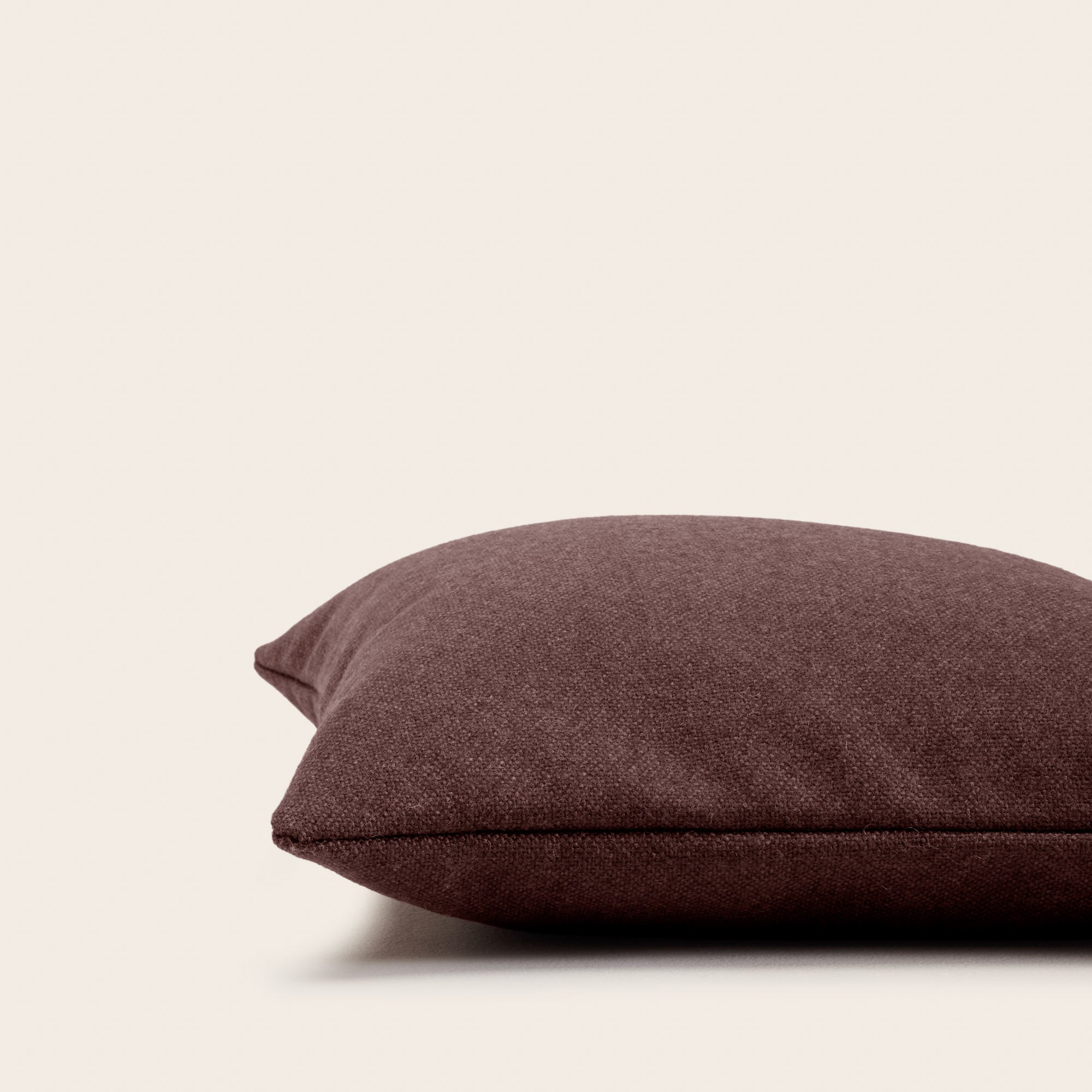 Housse de coussin MARCELO brun moka