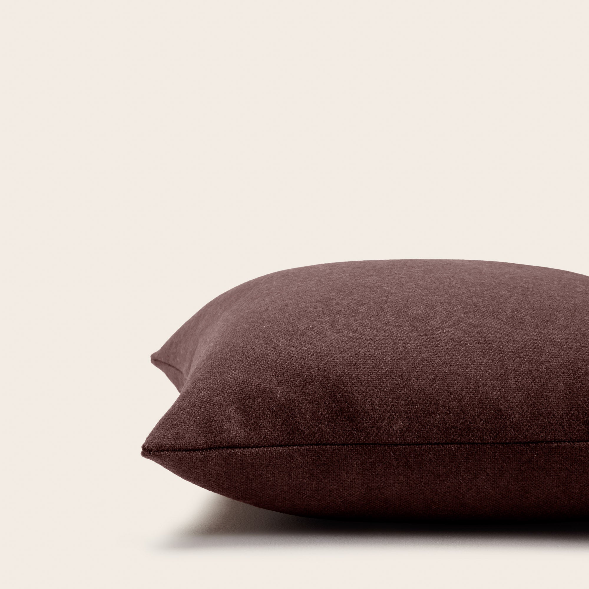 Housse de coussin MARCELO brun moka